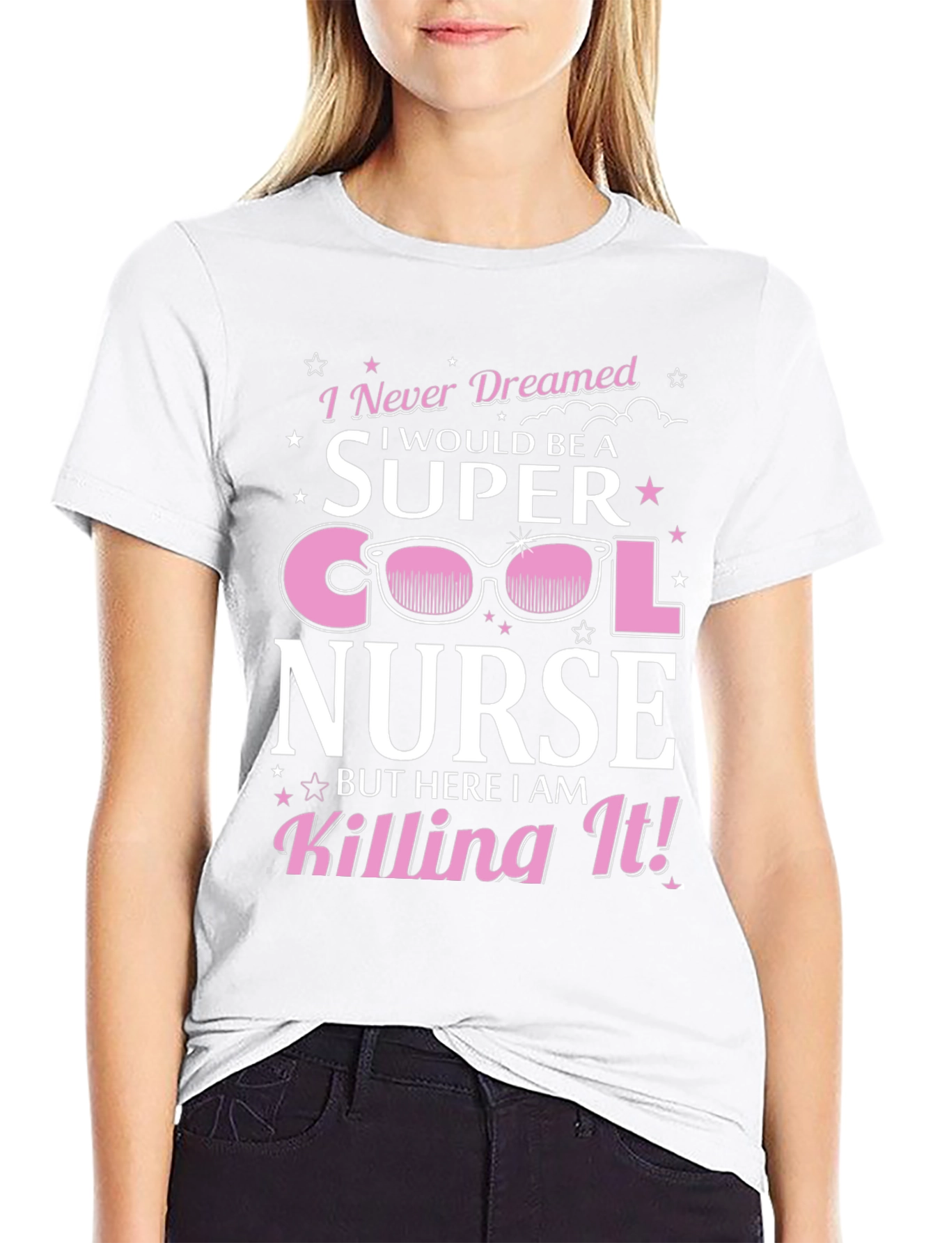 Super Cool Nurse Graphic T-Shirt