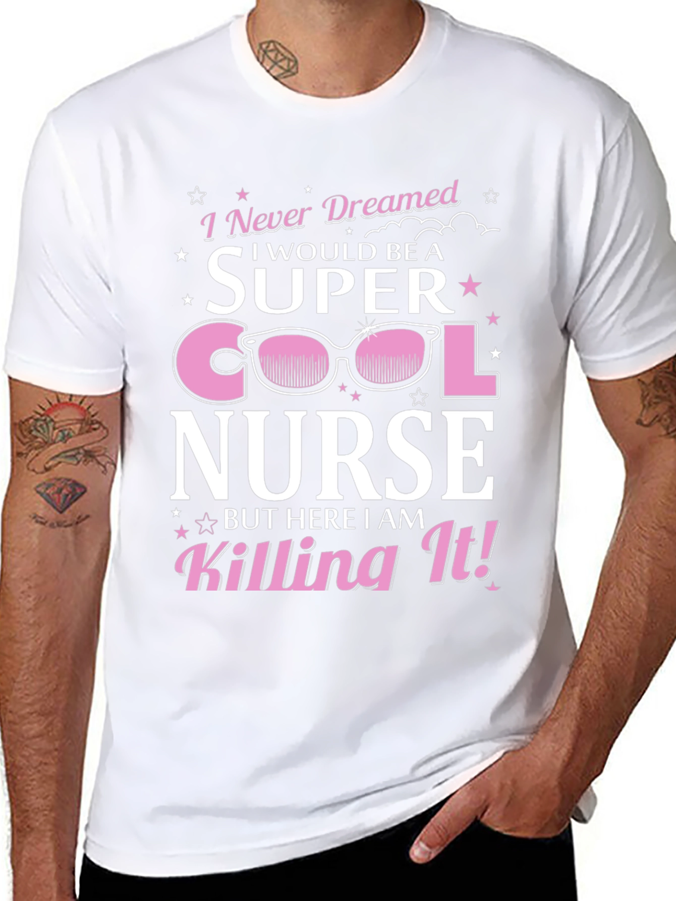 Super Cool Nurse Graphic T-Shirt