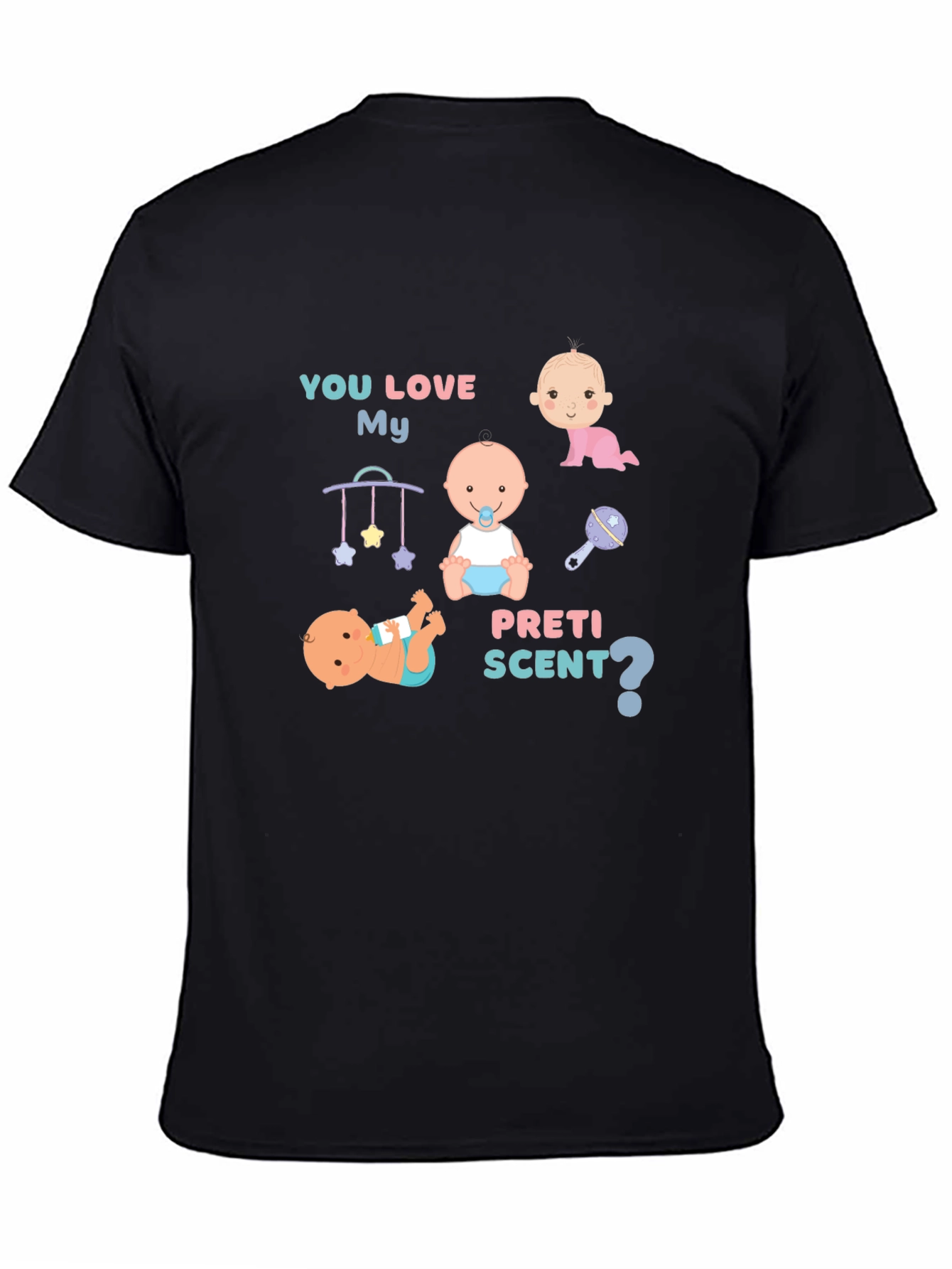 Preti Scent T-Shirt: Cute Baby Graphic Tee