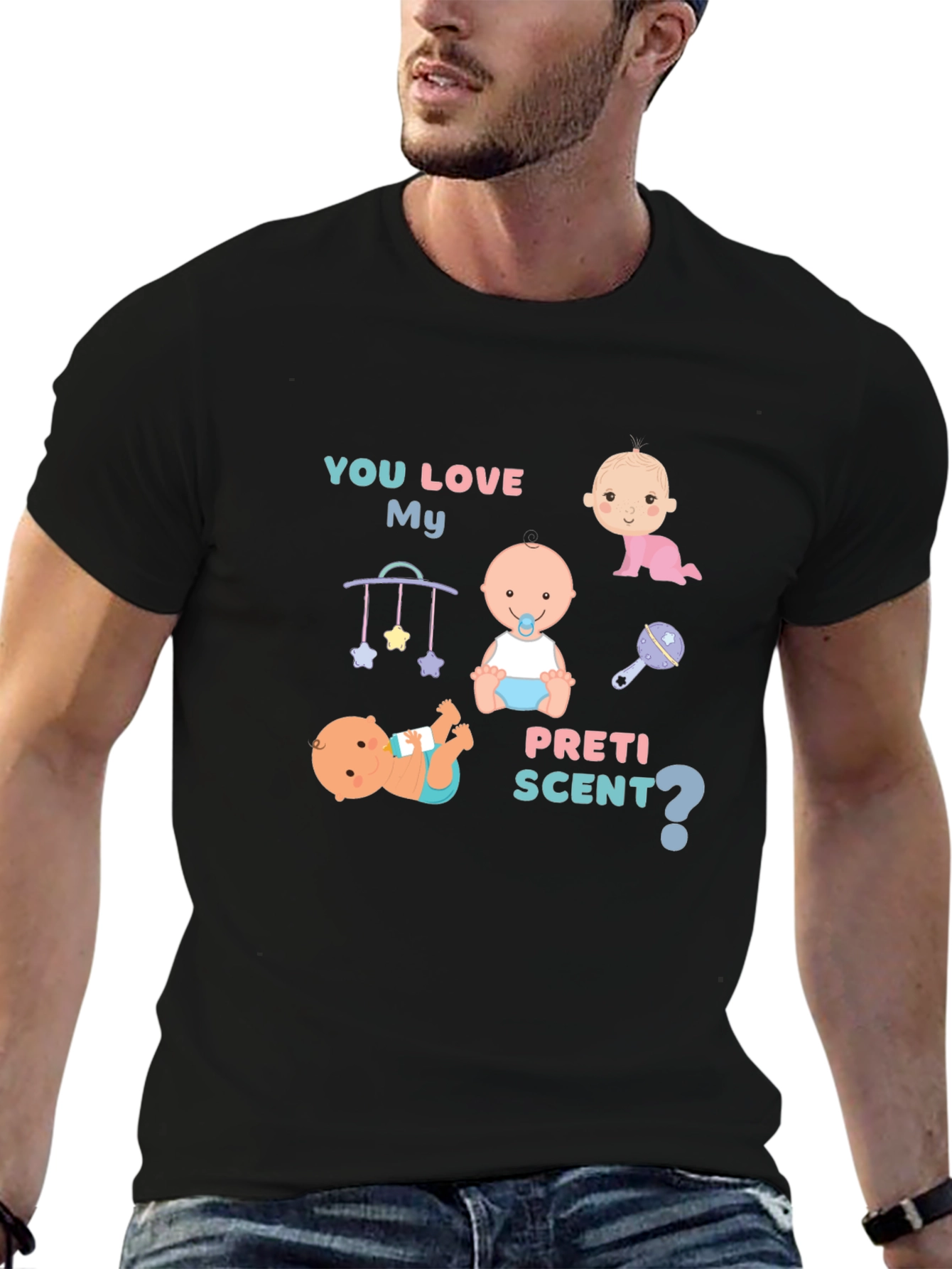 Preti Scent T-Shirt: Cute Baby Graphic Tee
