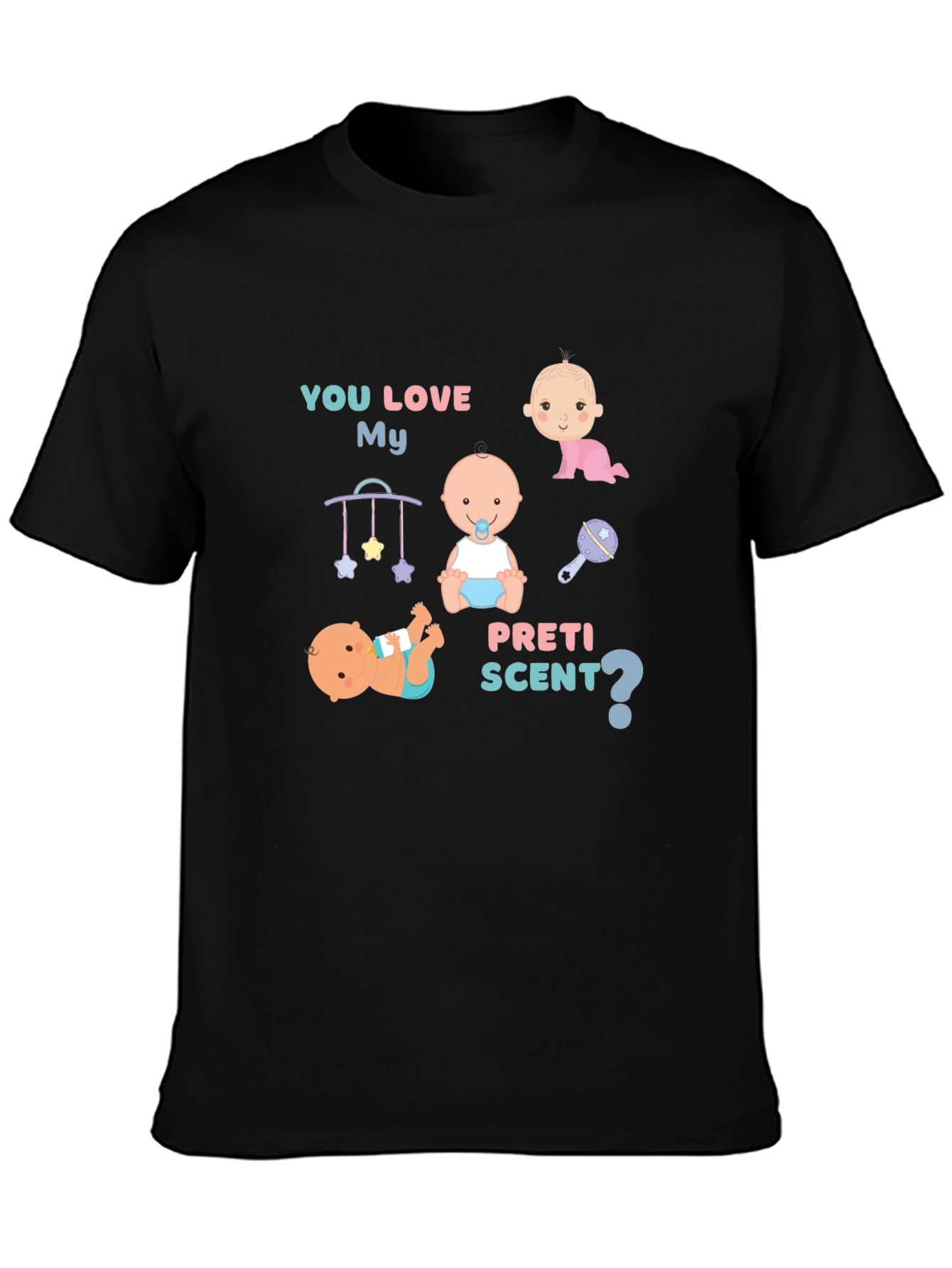 Preti Scent T-Shirt: Cute Baby Graphic Tee