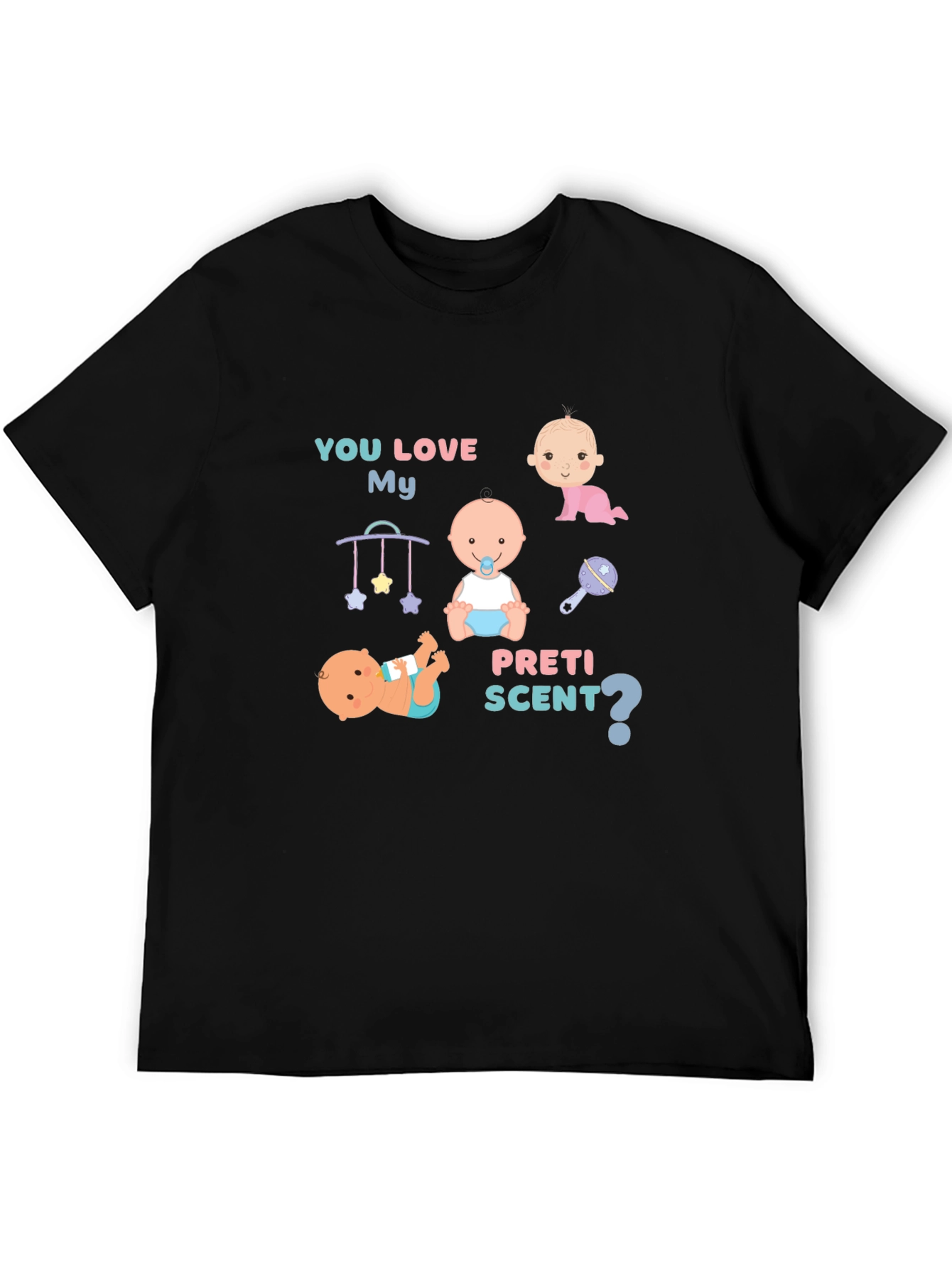 Preti Scent T-Shirt: Cute Baby Graphic Tee