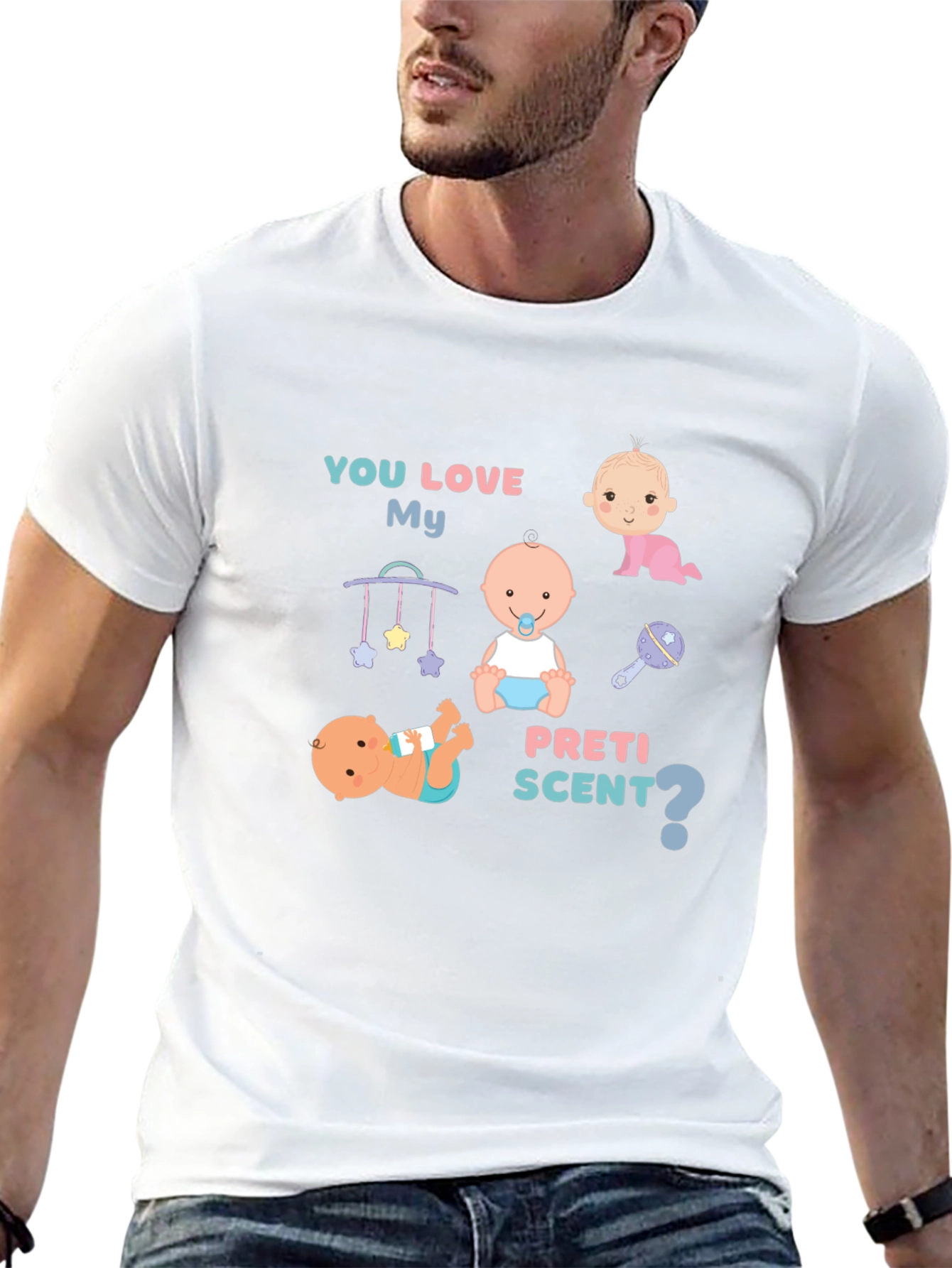 Preti Scent T-Shirt: Cute Baby Graphic Tee