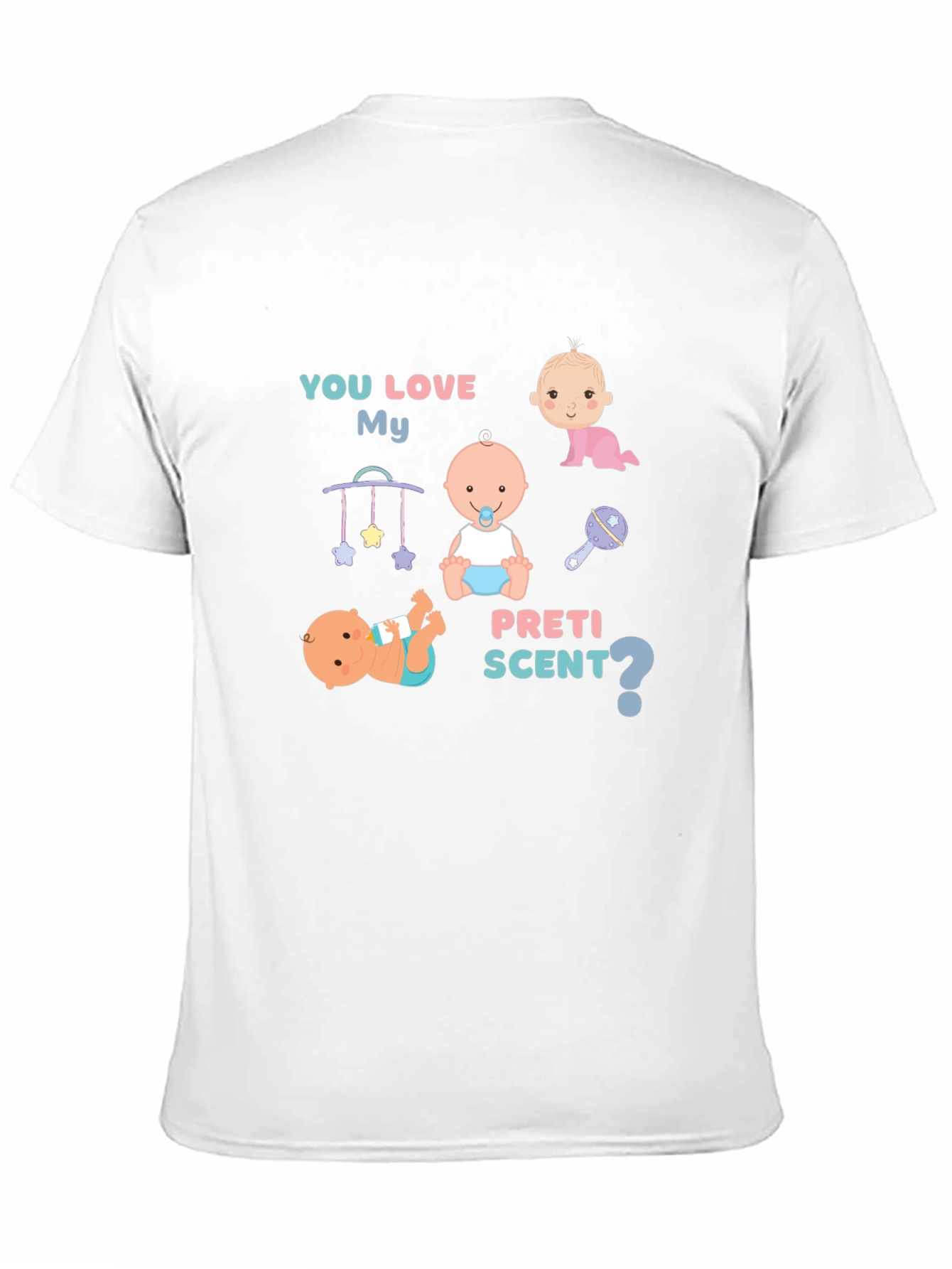 Preti Scent T-Shirt: Cute Baby Graphic Tee