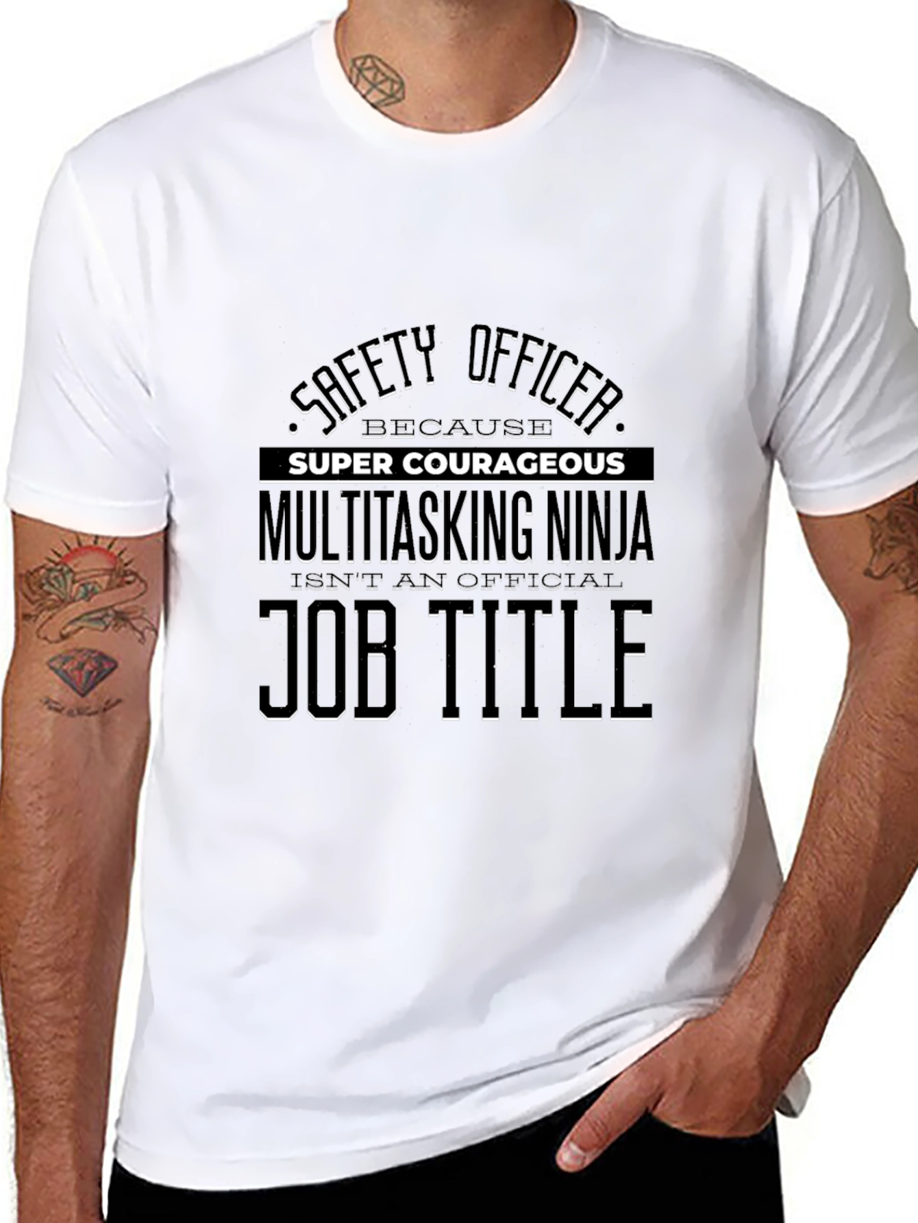 Safety Officer Super Courageous T-Shirt