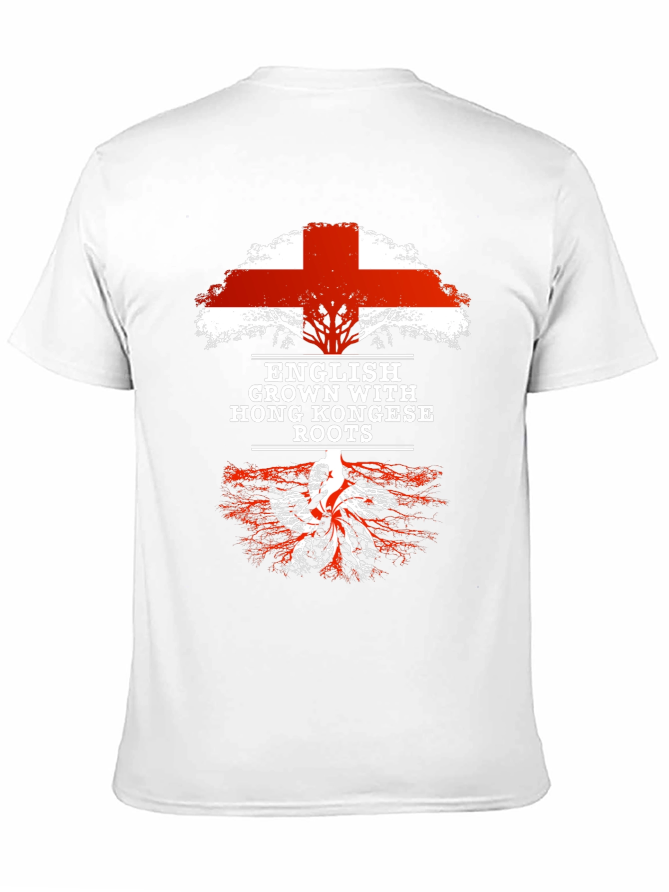English Grown with Hong Kongese Roots T-Shirt