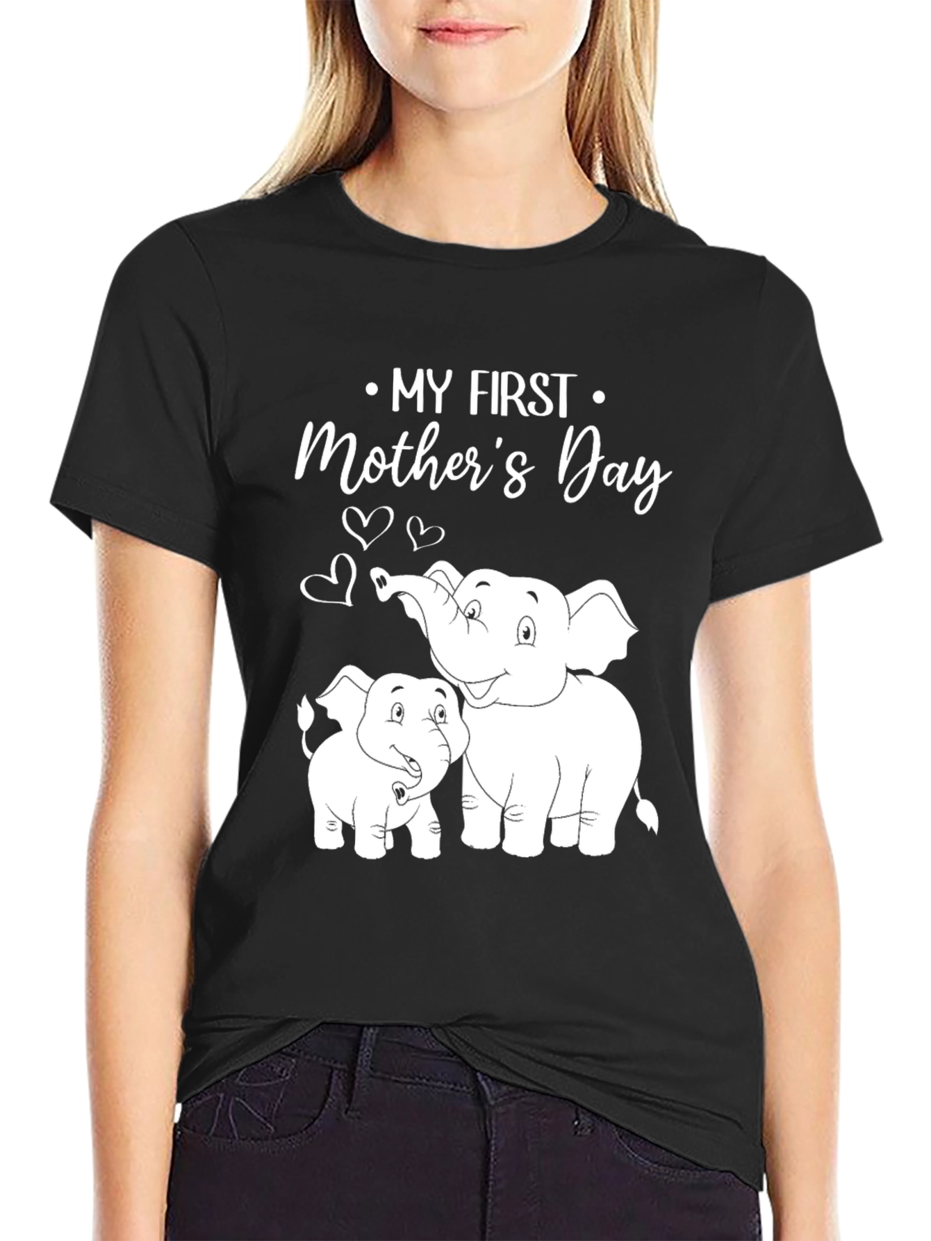 My First Mothers Day Elephant T-Shirt