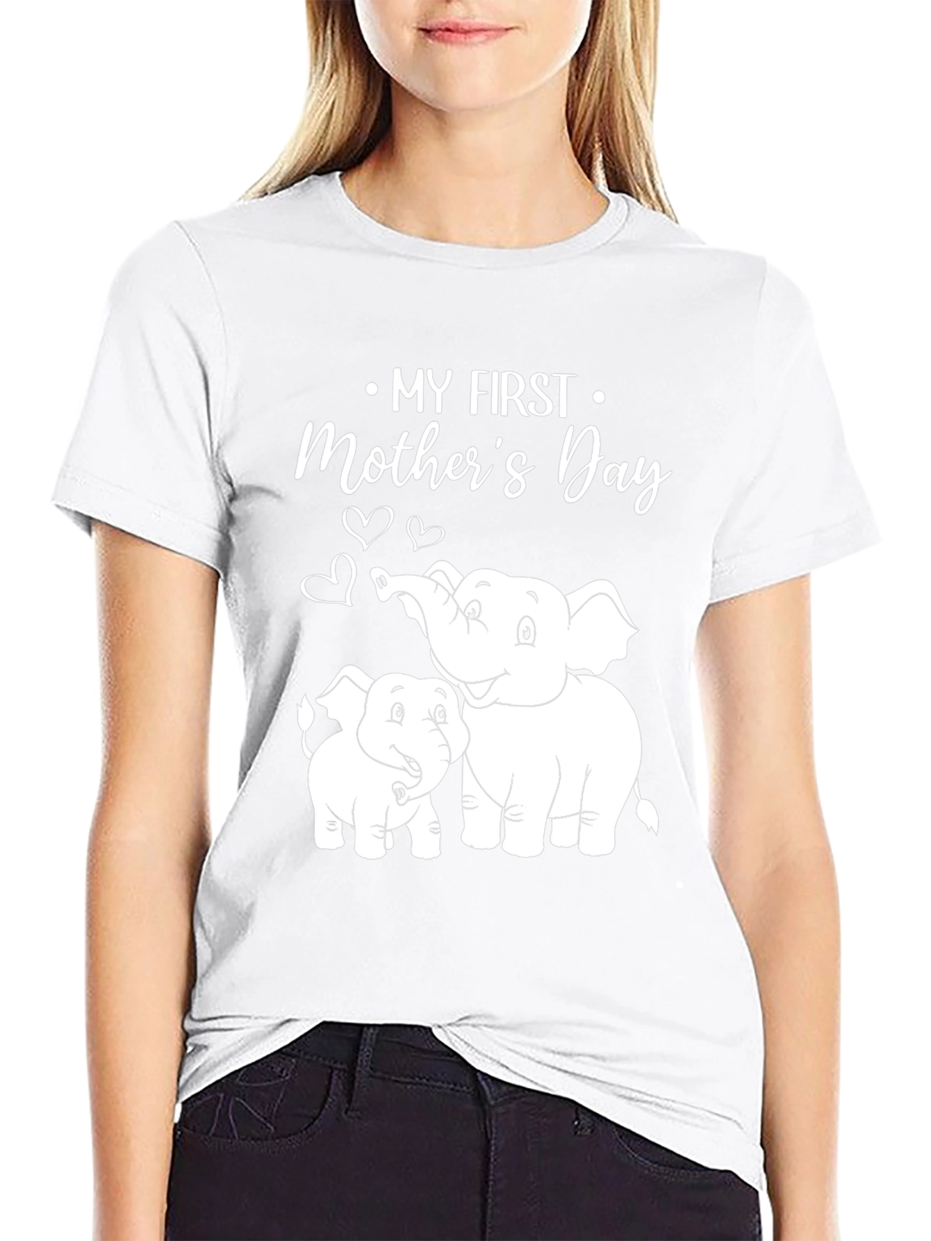 My First Mothers Day Elephant T-Shirt
