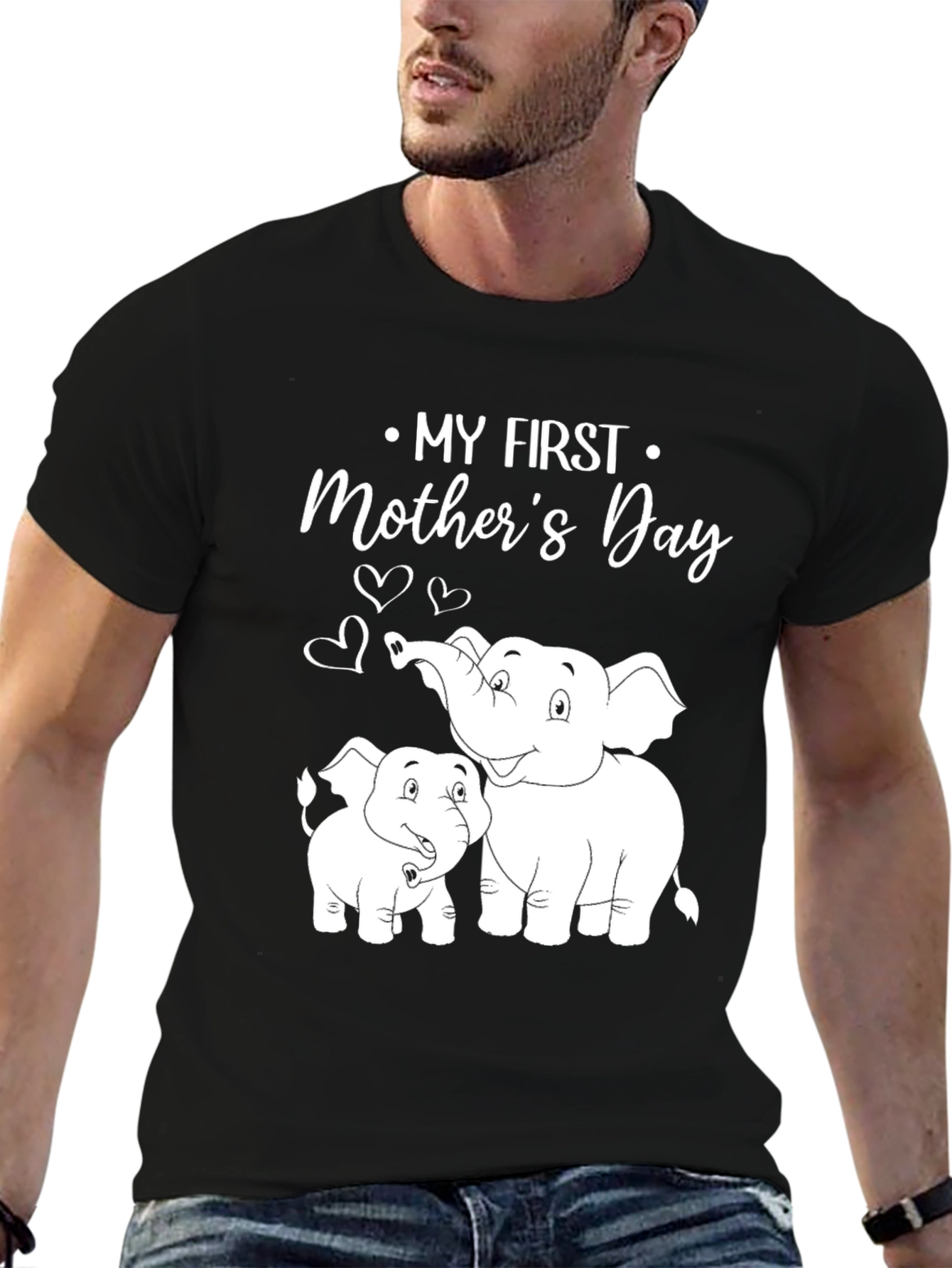My First Mothers Day Elephant T-Shirt