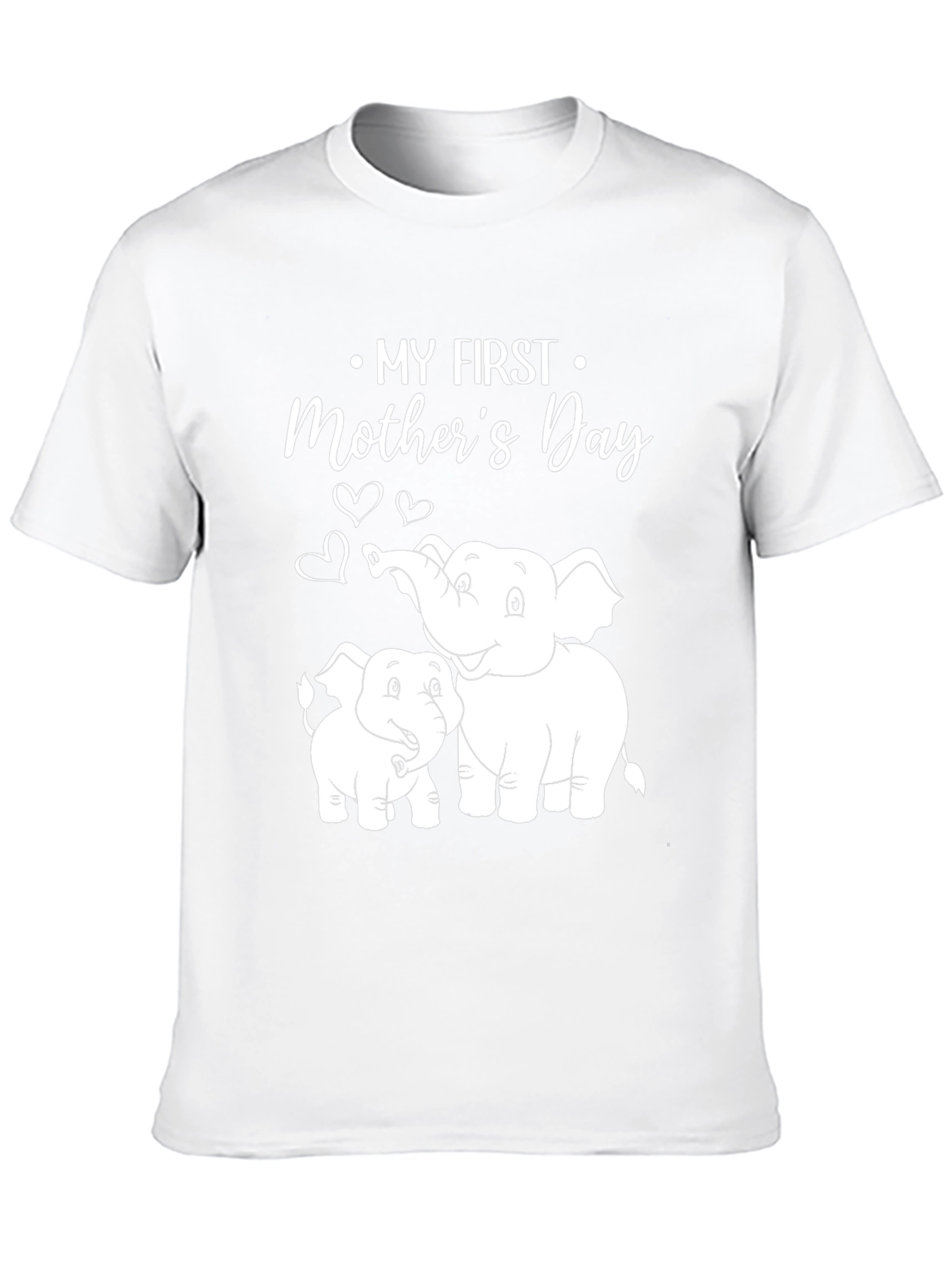 My First Mothers Day Elephant T-Shirt