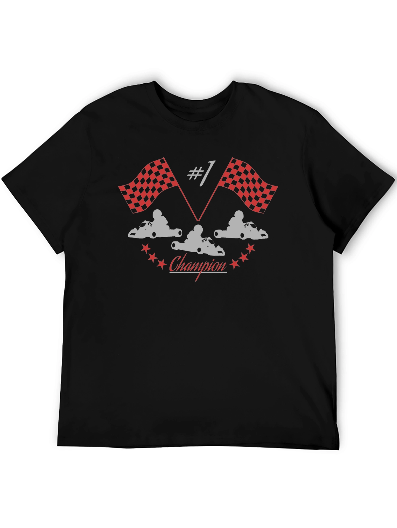 Champion #1 Kart Racing T-Shirt