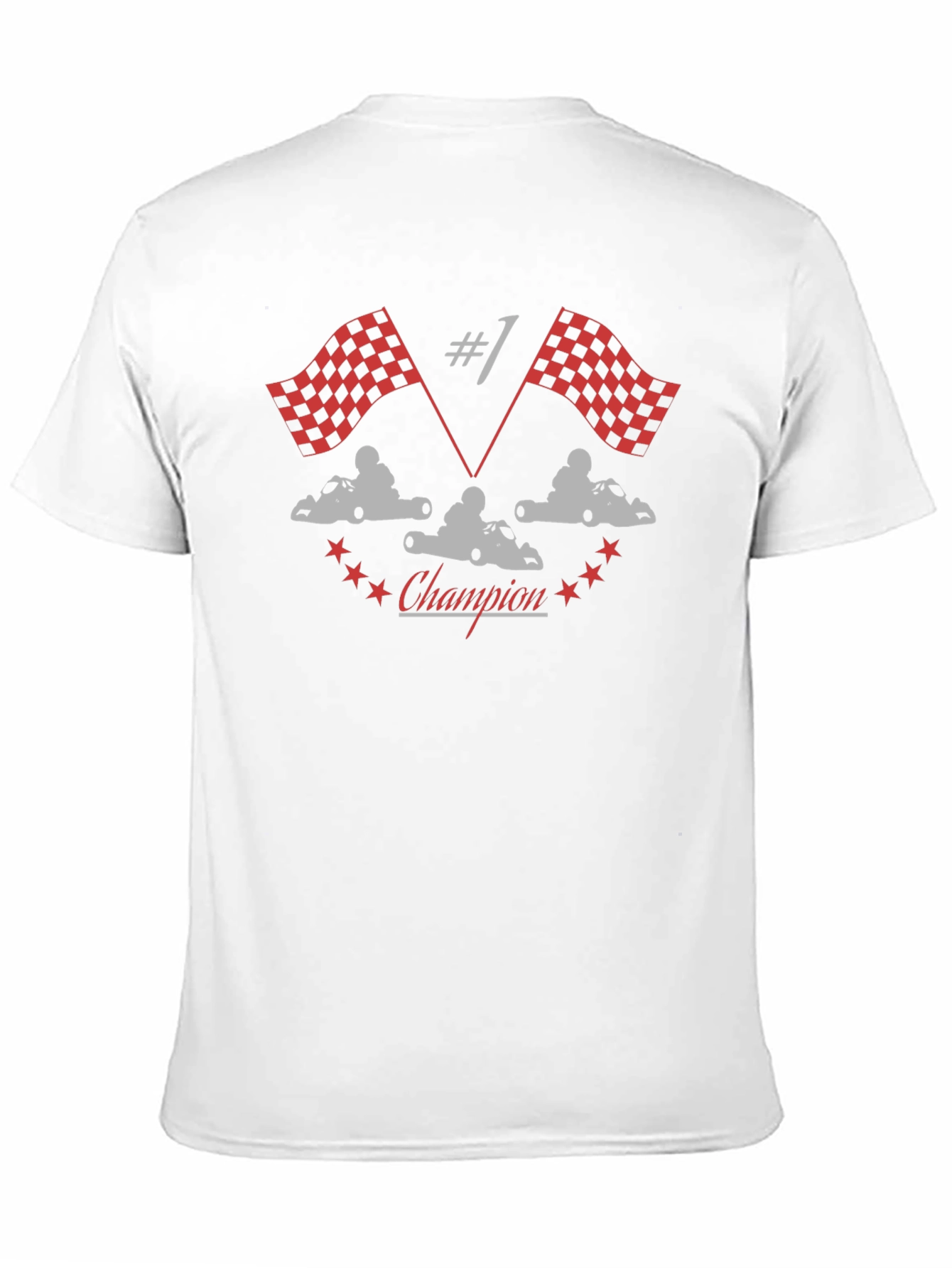 Champion #1 Kart Racing T-Shirt