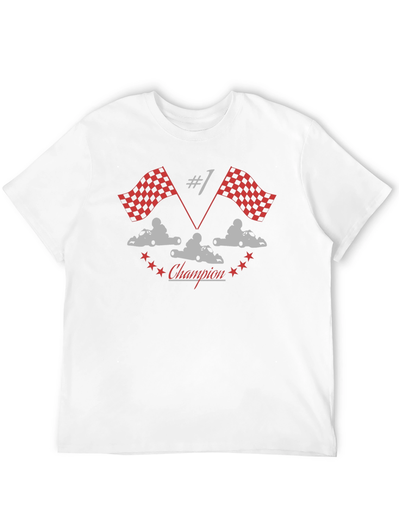 Champion #1 Kart Racing T-Shirt