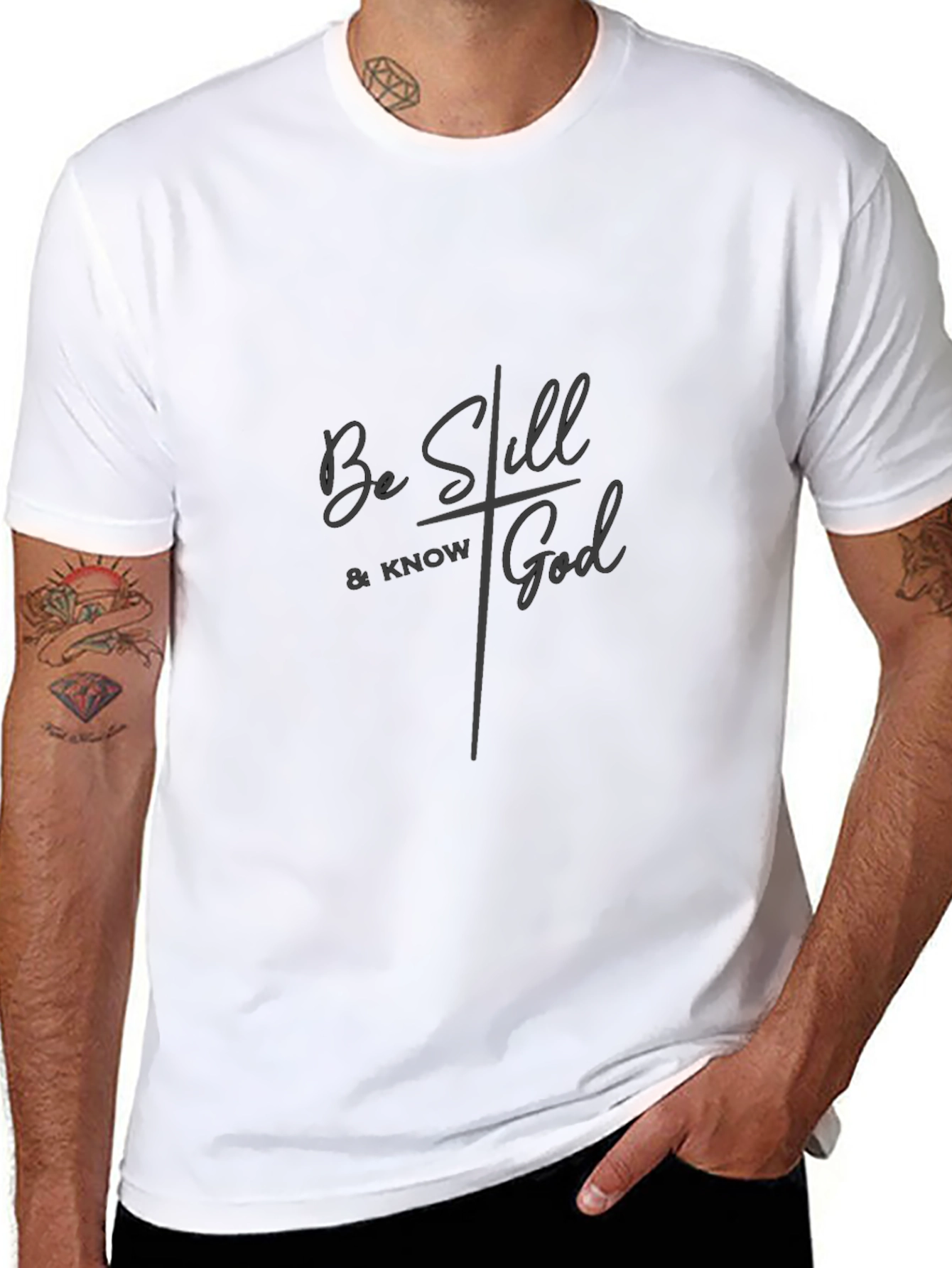 Be Still & Know God T-Shirt - Christian Apparel
