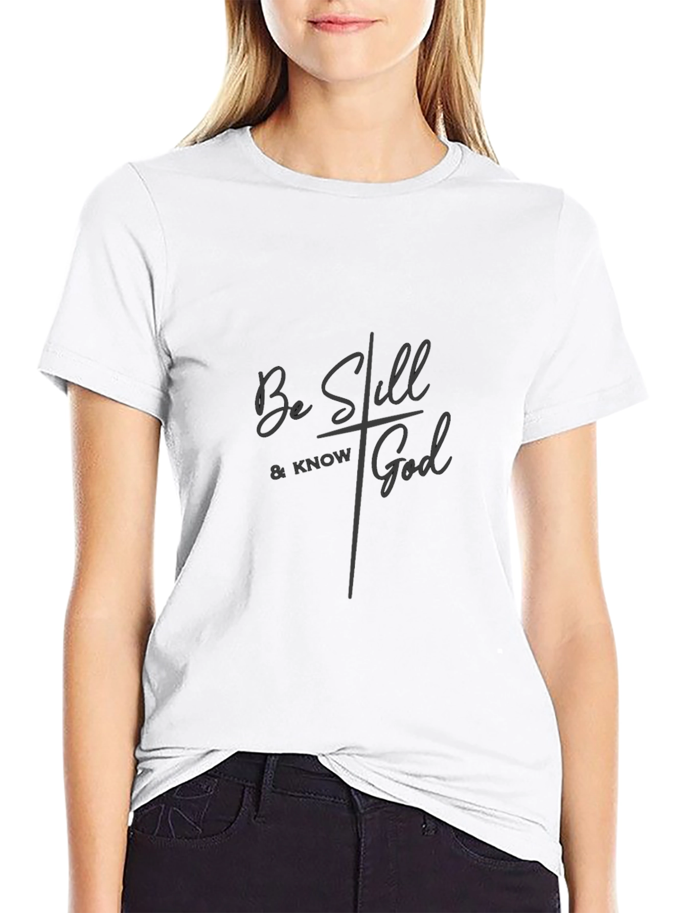 Be Still & Know God T-Shirt - Christian Apparel