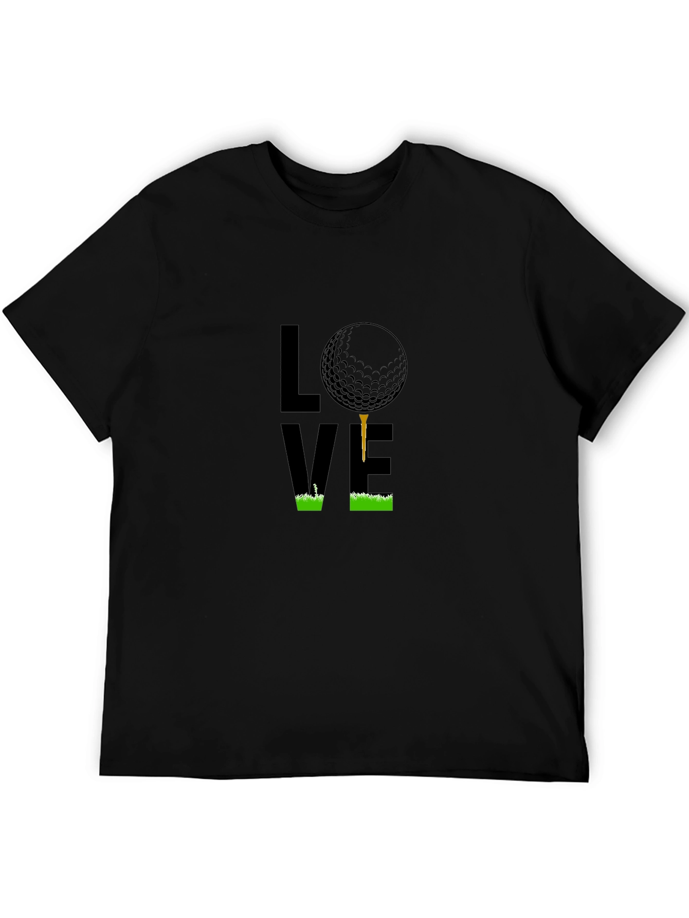 Golf Lover T-Shirt - Tee and Ball Design