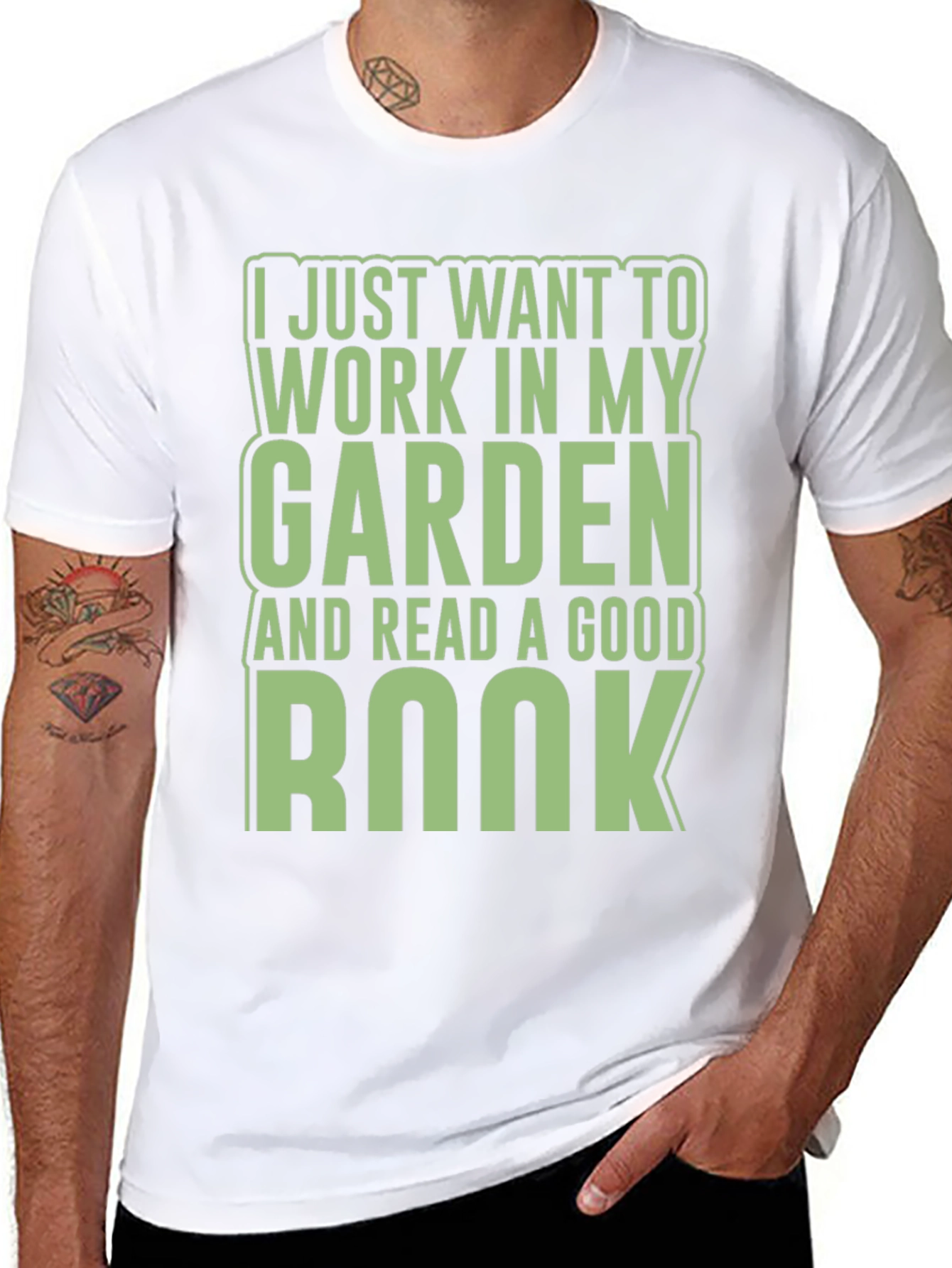 Gardening Book Lover T-Shirt