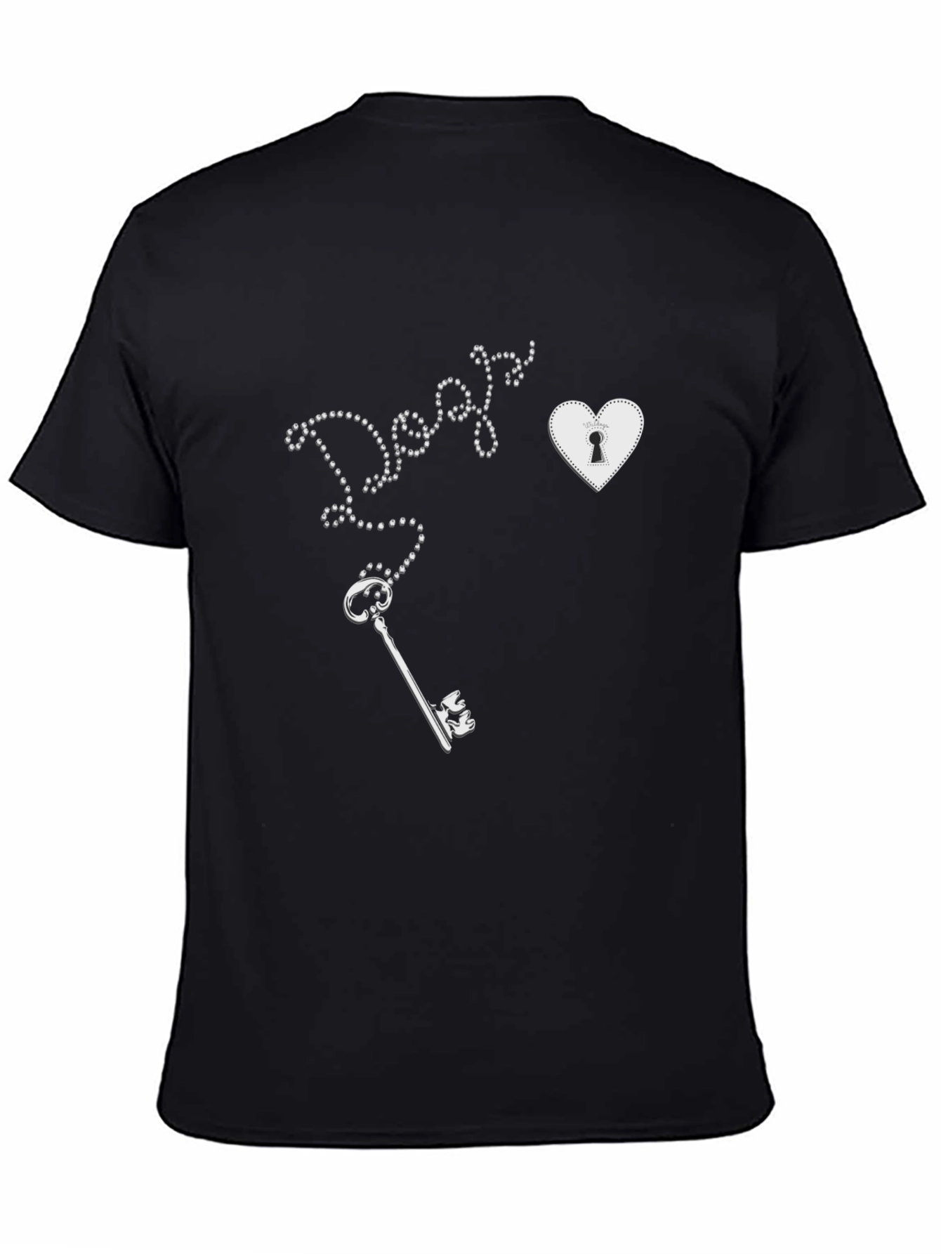 Key to My Heart Tee - Graphic Print T-Shirt