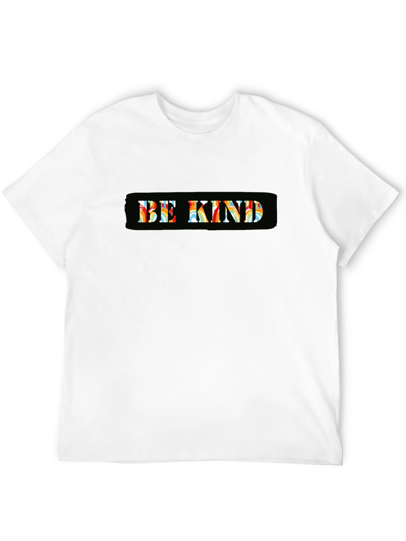 Be Kind Graphic Tee - Soft Cotton Black T-Shirt