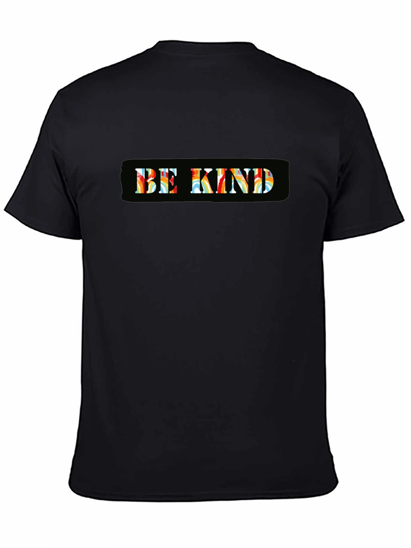 Be Kind Graphic Tee - Soft Cotton Black T-Shirt