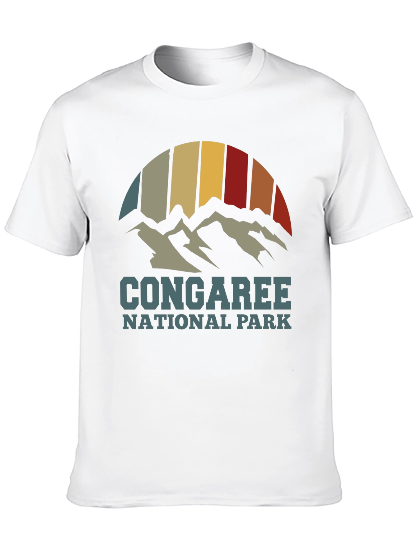 Congaree National Park Retro Graphic T-Shirt