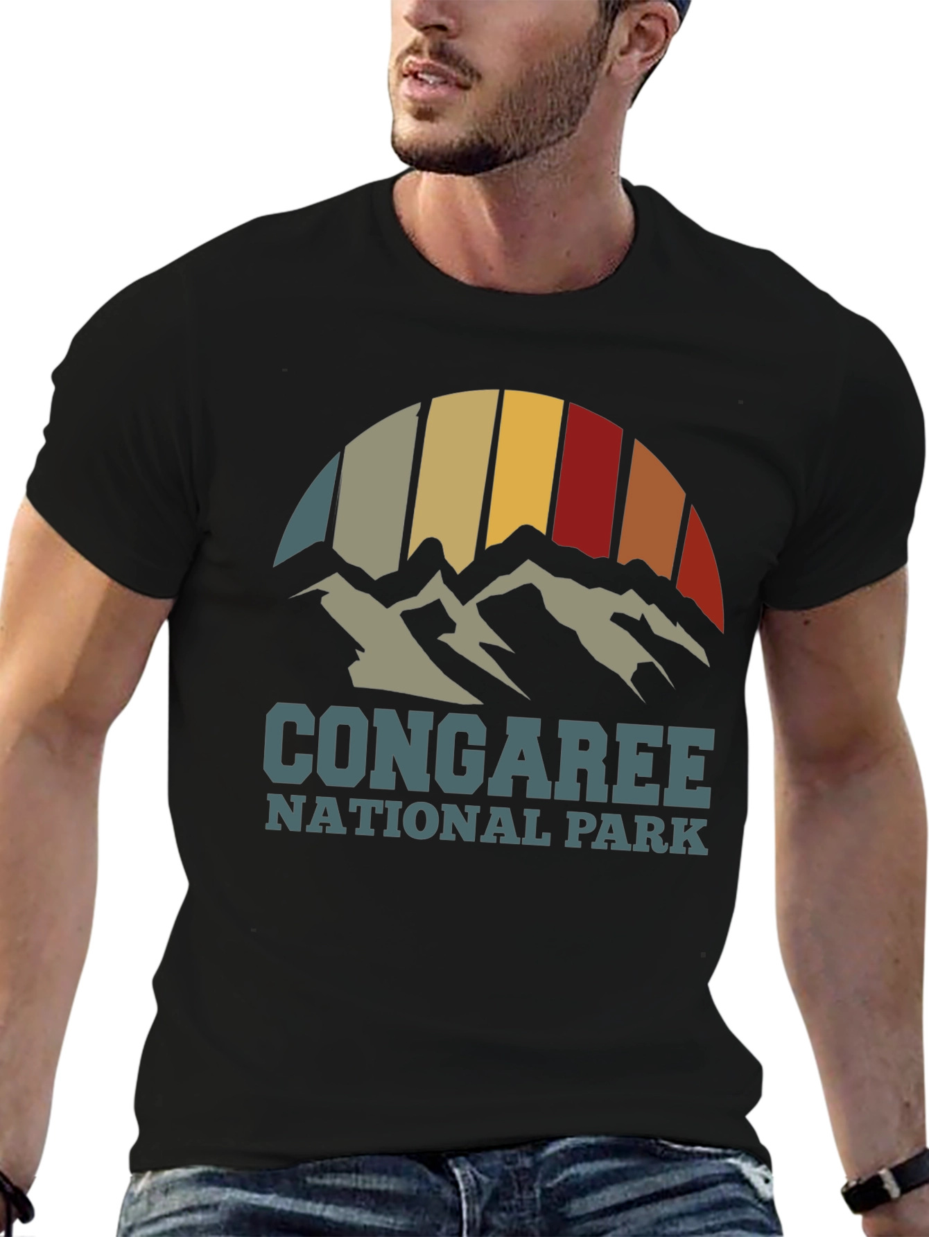 Congaree National Park Retro Graphic T-Shirt