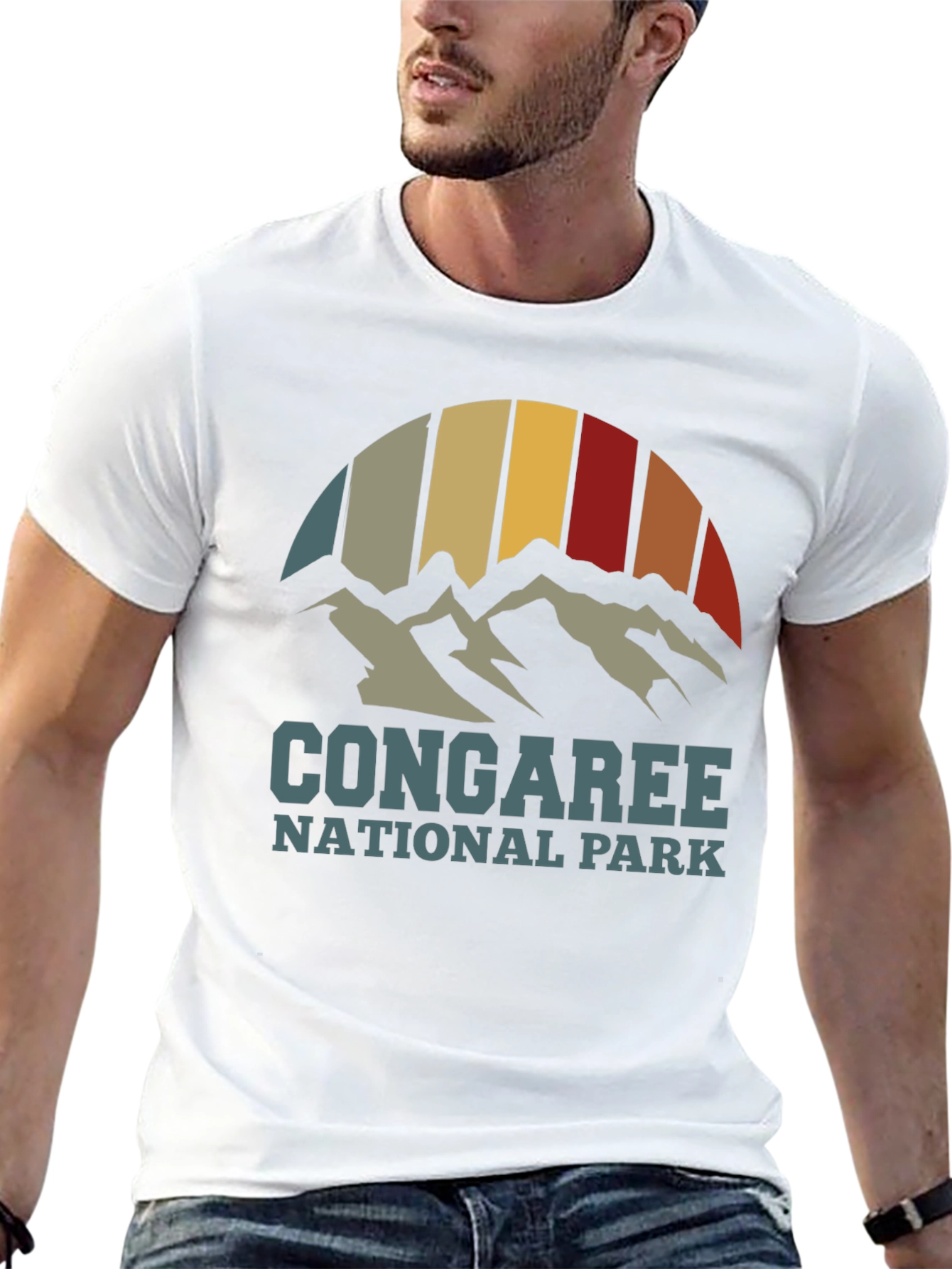 Congaree National Park Retro Graphic T-Shirt