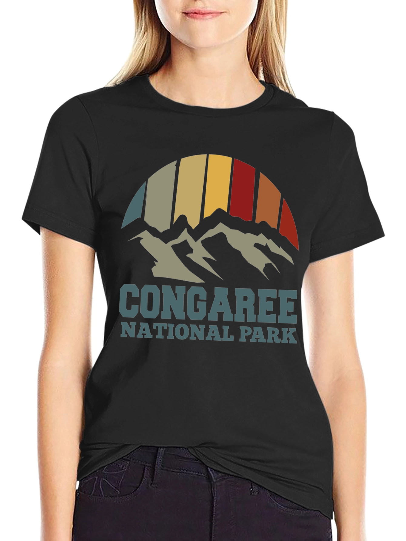 Congaree National Park Retro Graphic T-Shirt
