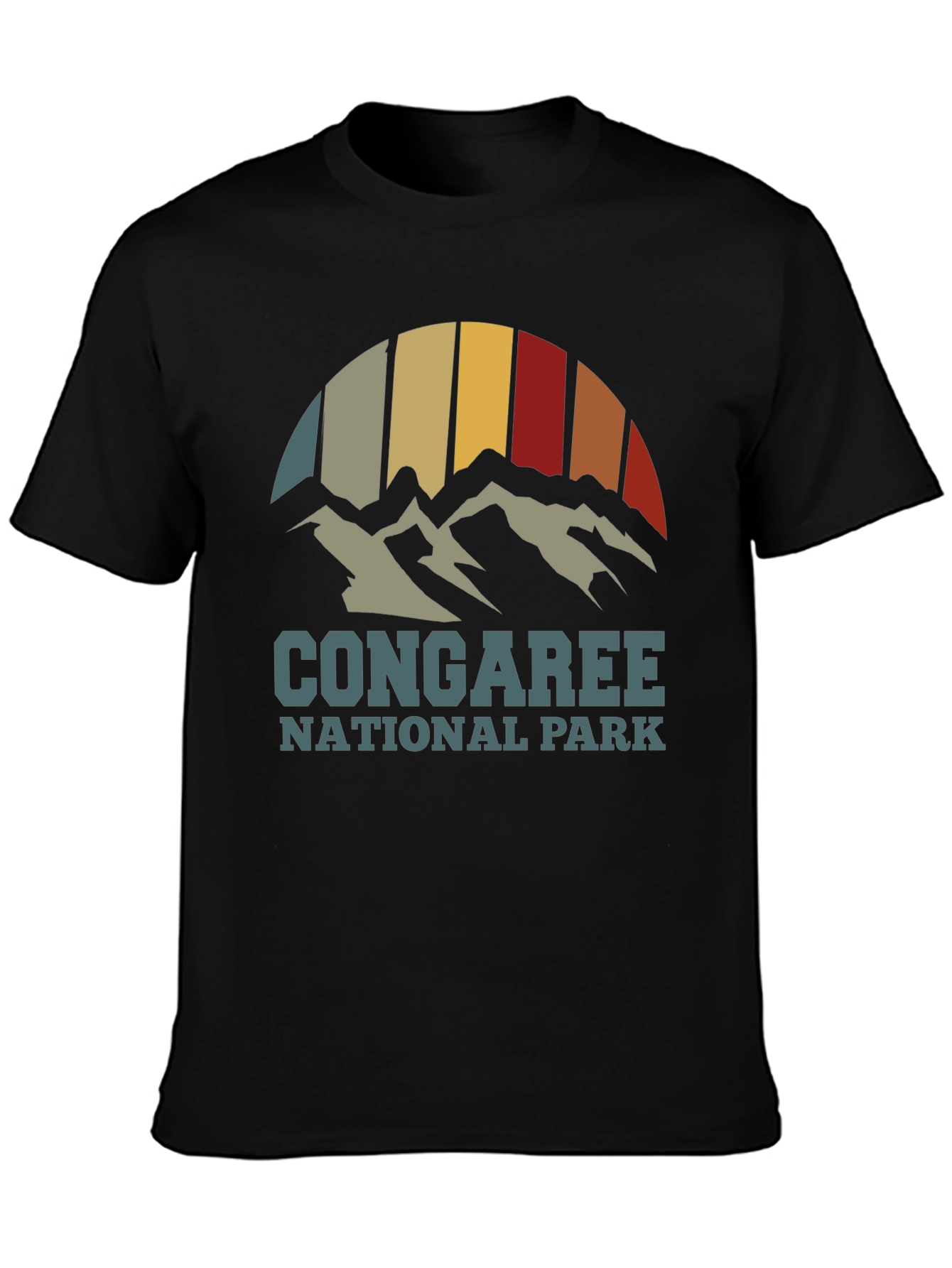Congaree National Park Retro Graphic T-Shirt