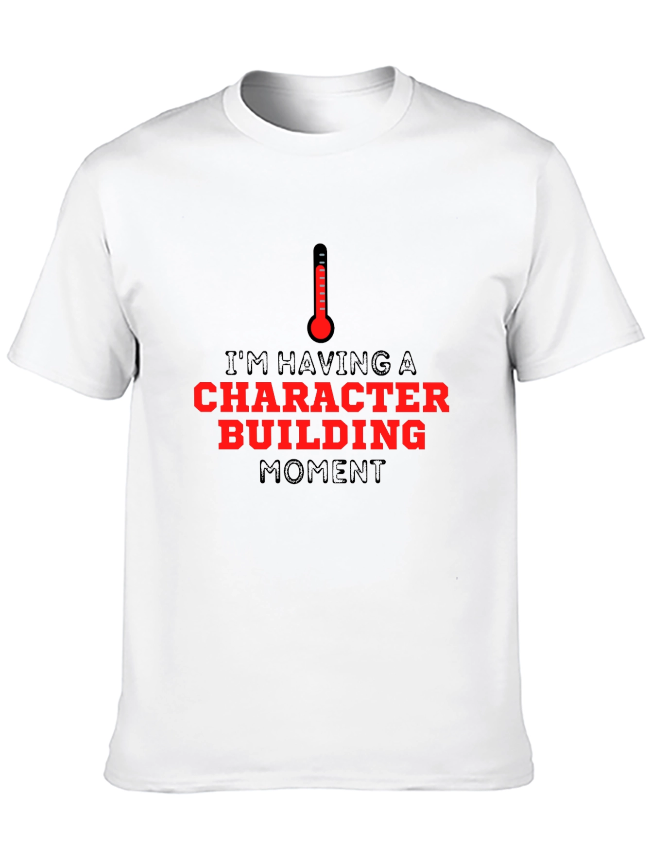 Character Building Moment Graphic Tee - Black