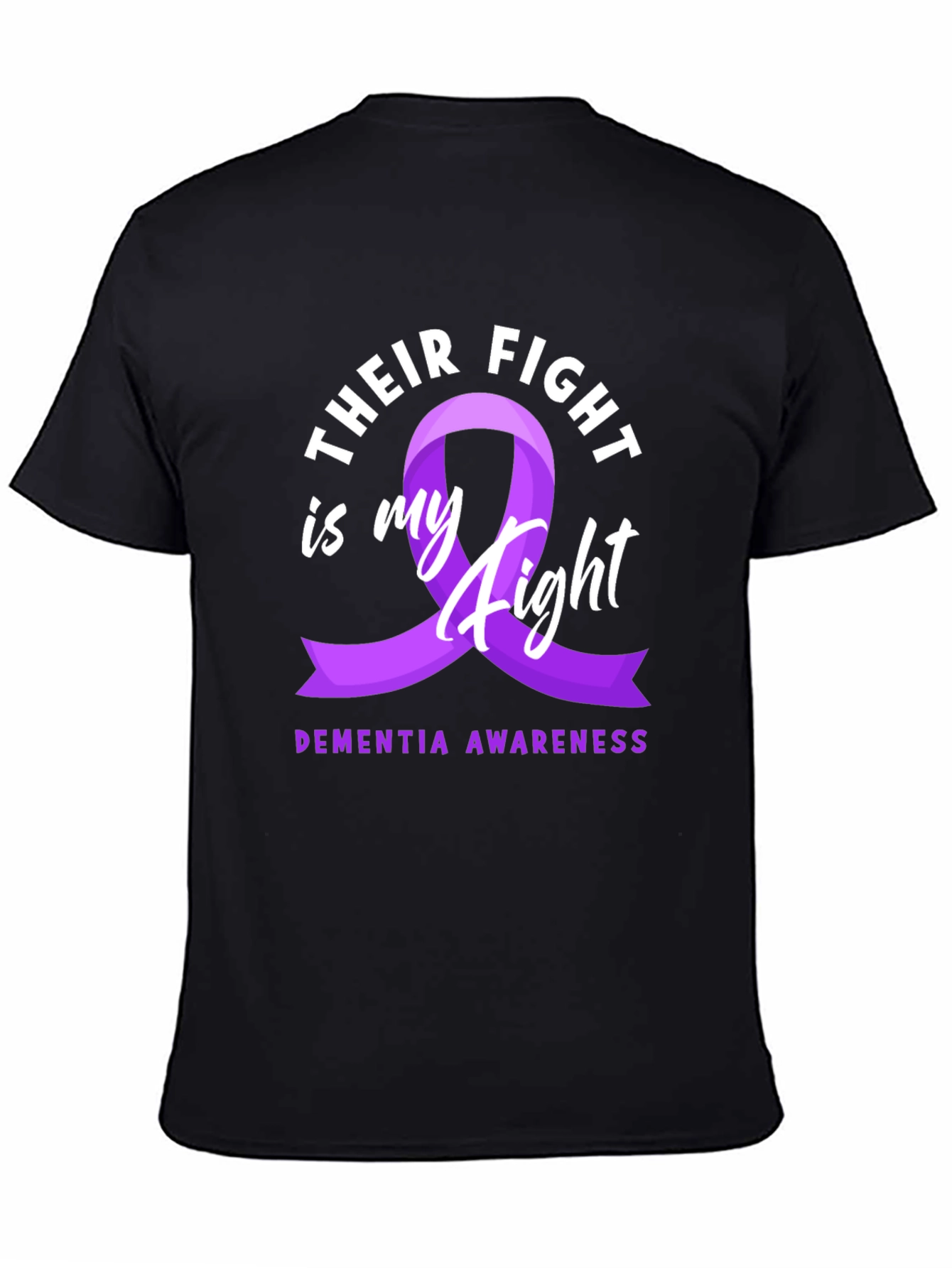 Dementia Awareness Ribbon T-Shirt