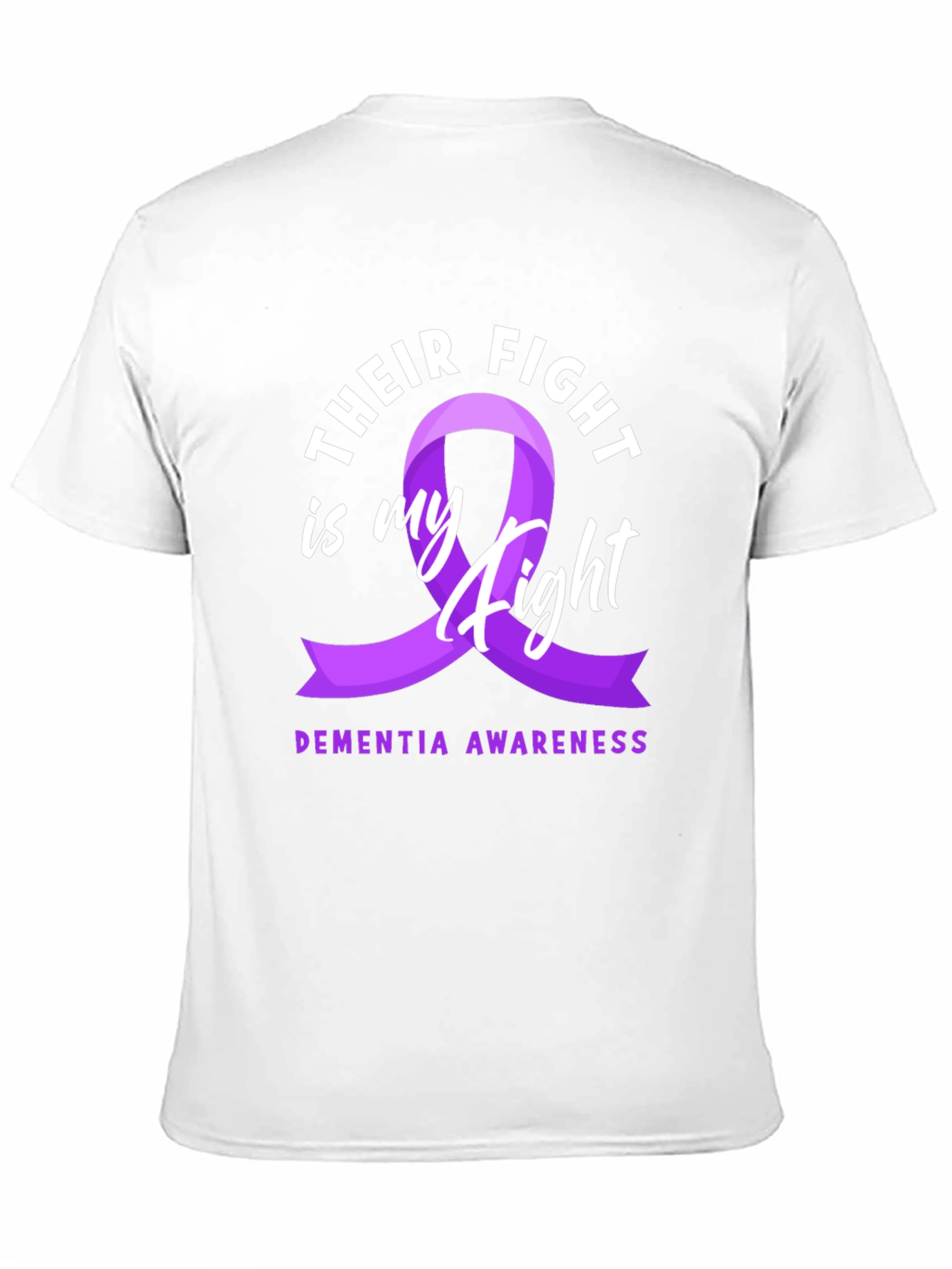 Dementia Awareness Ribbon T-Shirt