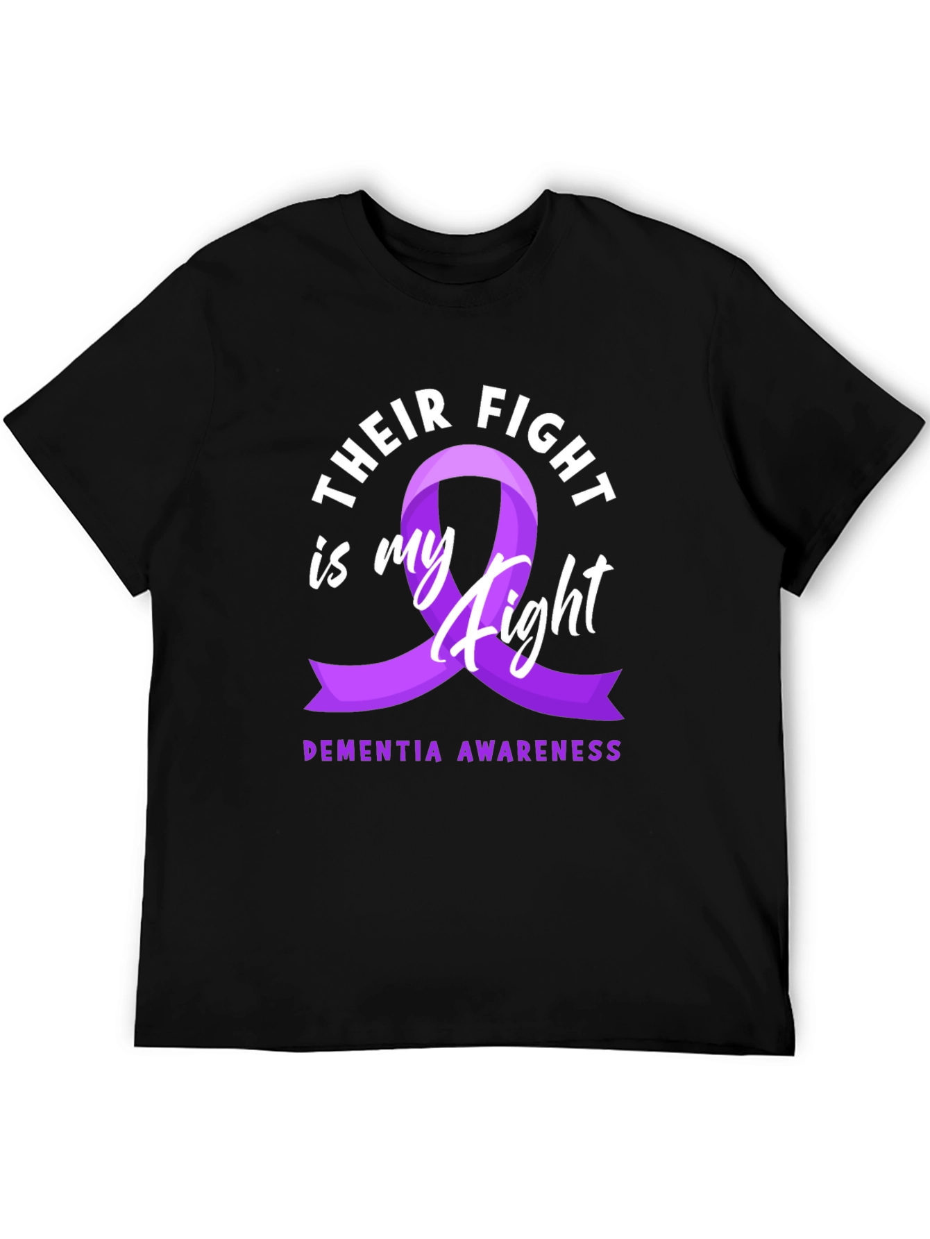 Dementia Awareness Ribbon T-Shirt