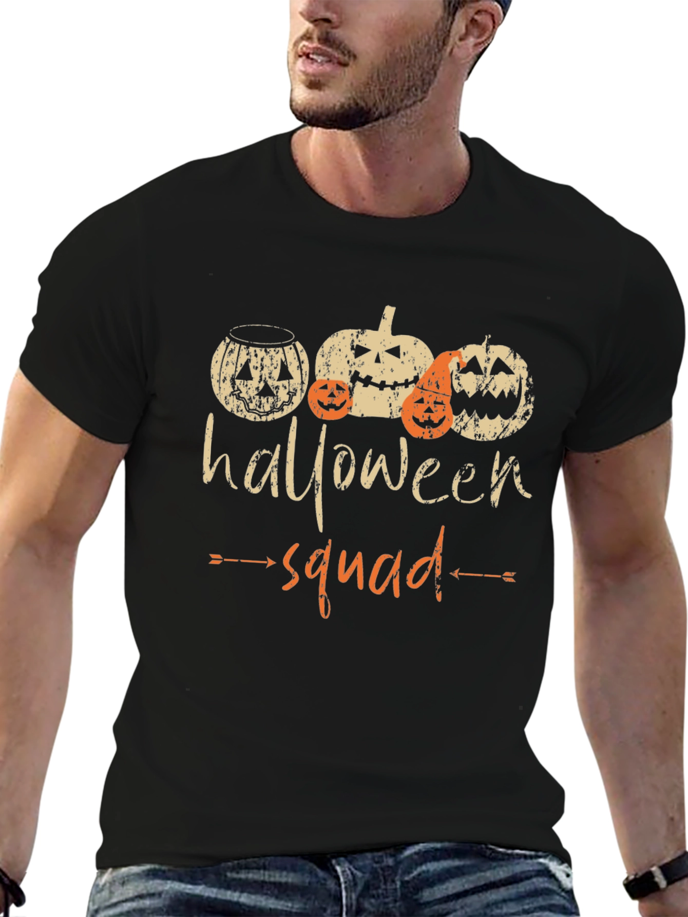 Halloween Squad Graphic T-Shirt