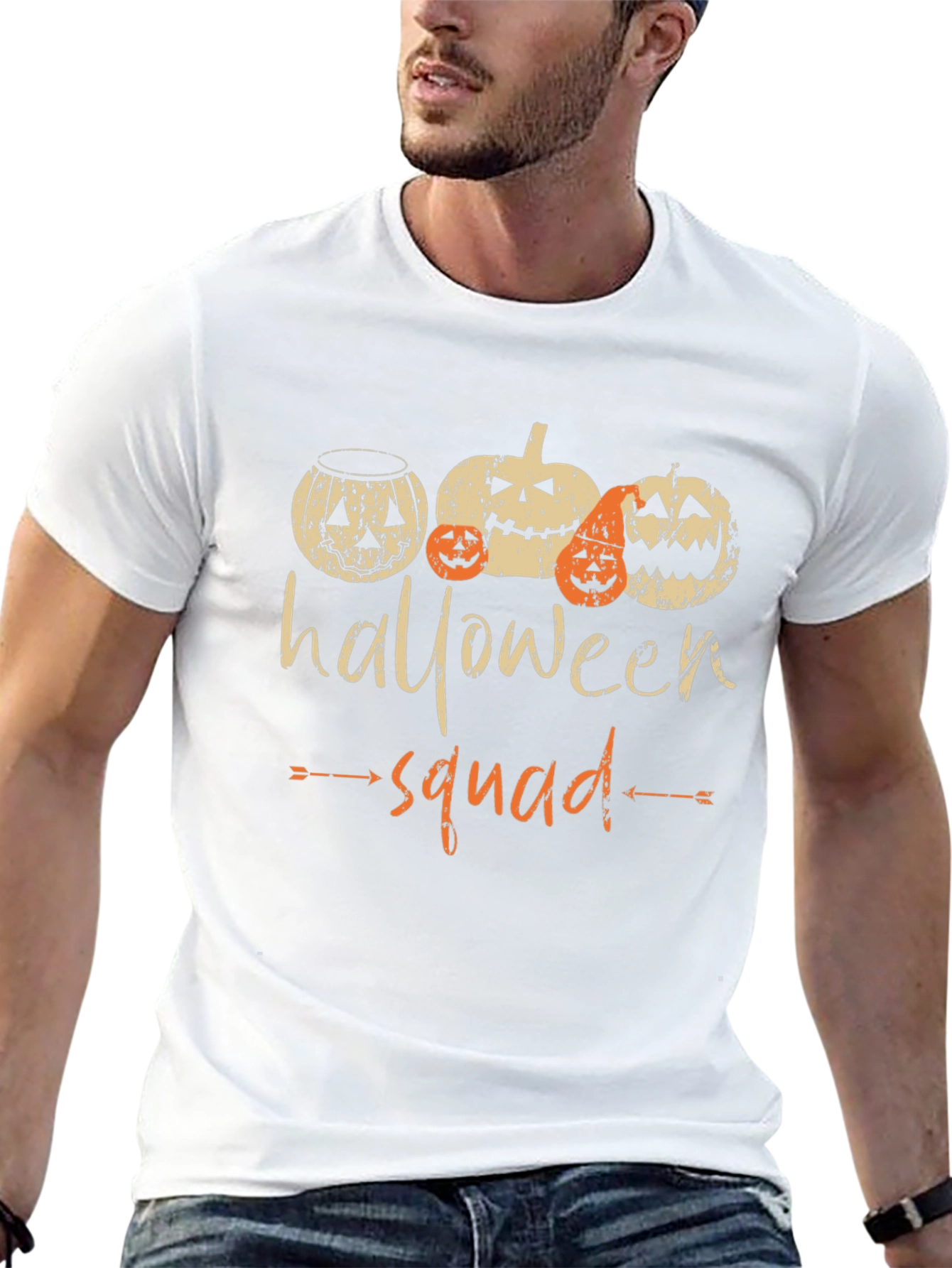 Halloween Squad Graphic T-Shirt