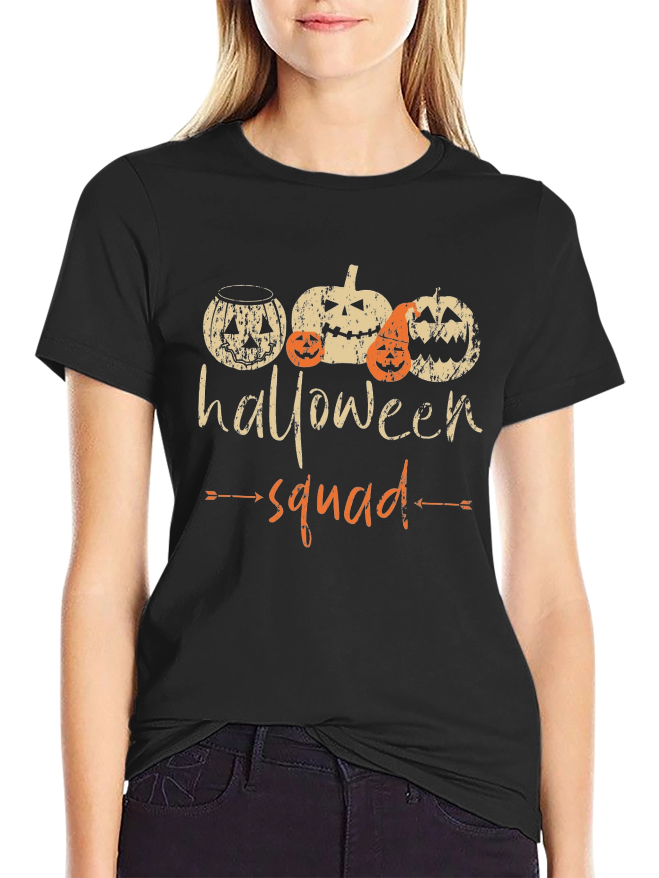 Halloween Squad Graphic T-Shirt