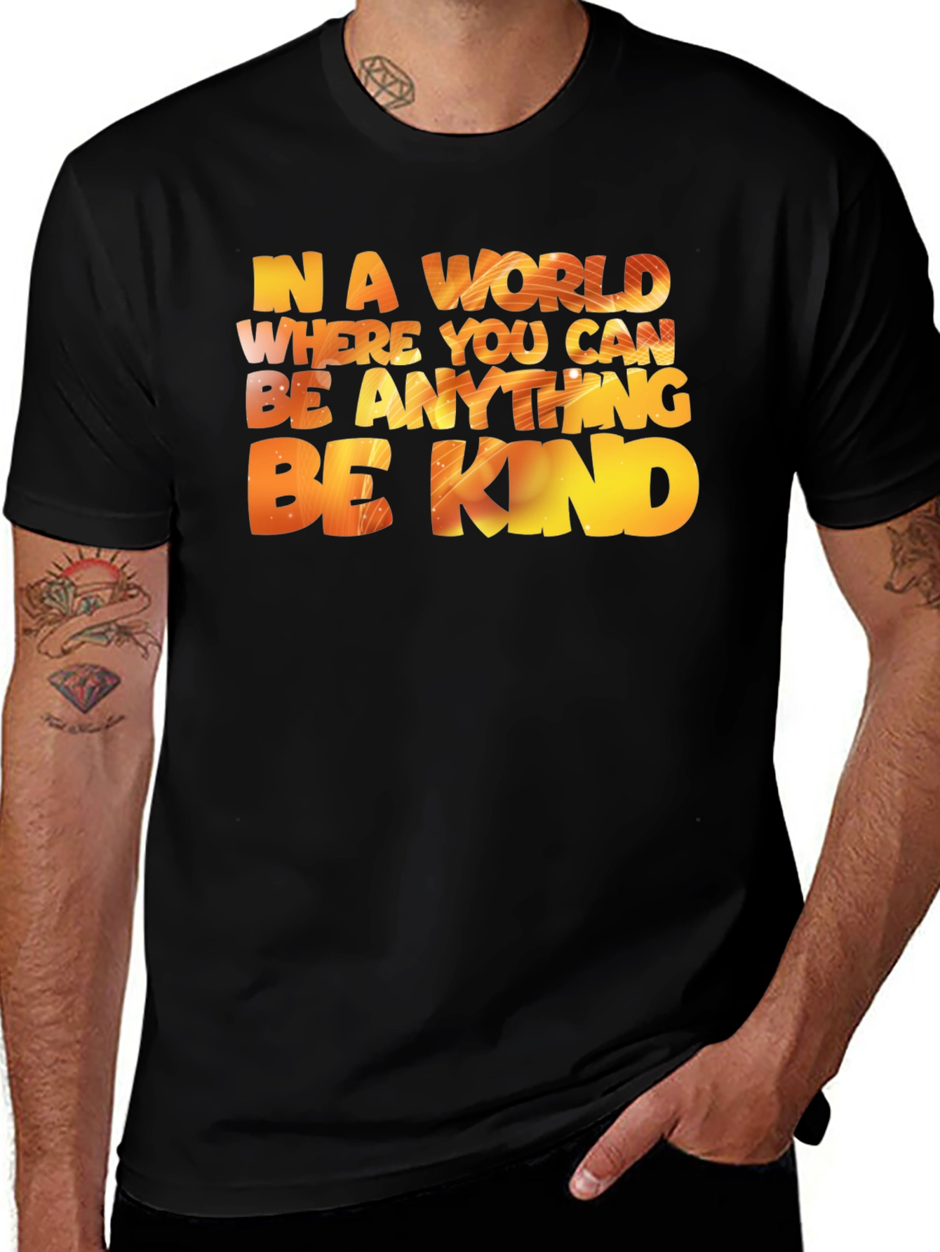 Be Kind Graphic Tee - Stylish Black T-Shirt