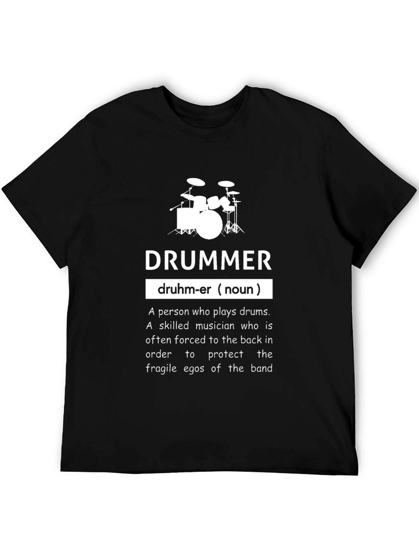 Drummer Definition T-Shirt - Musician Gift