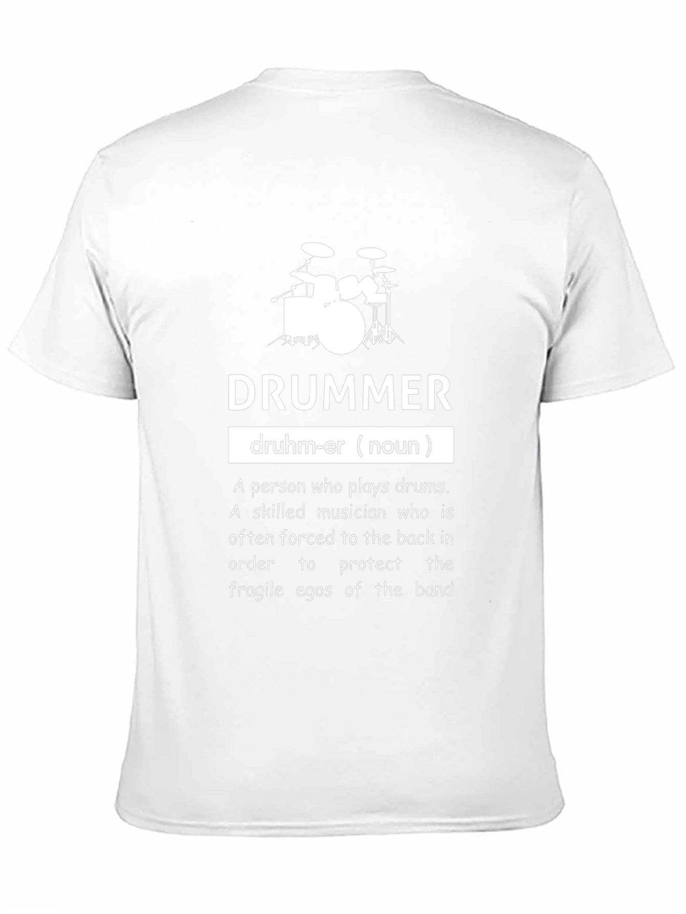 Drummer Definition T-Shirt - Musician Gift