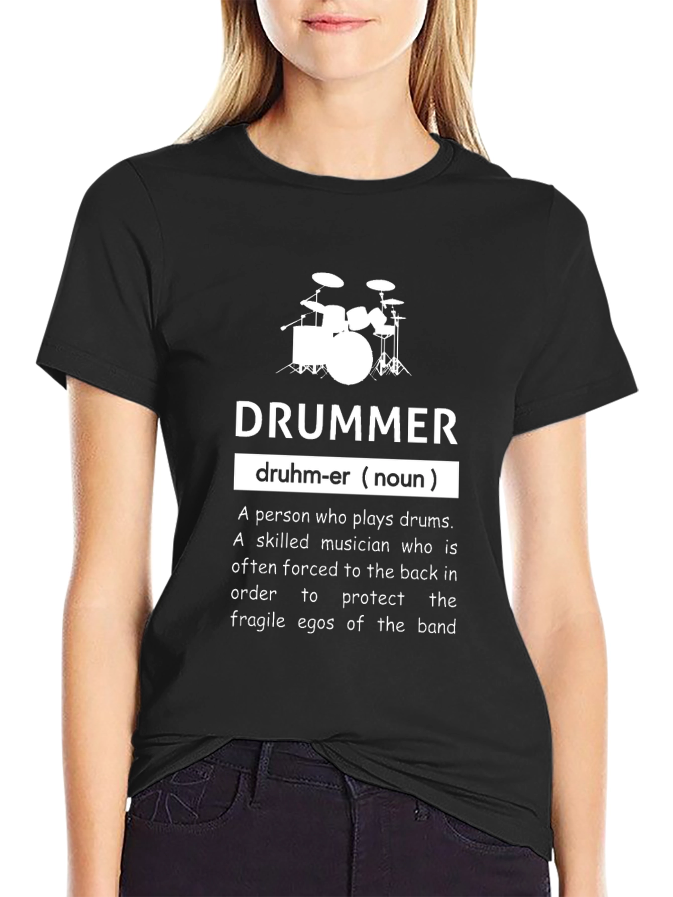 Drummer Definition T-Shirt - Musician Gift