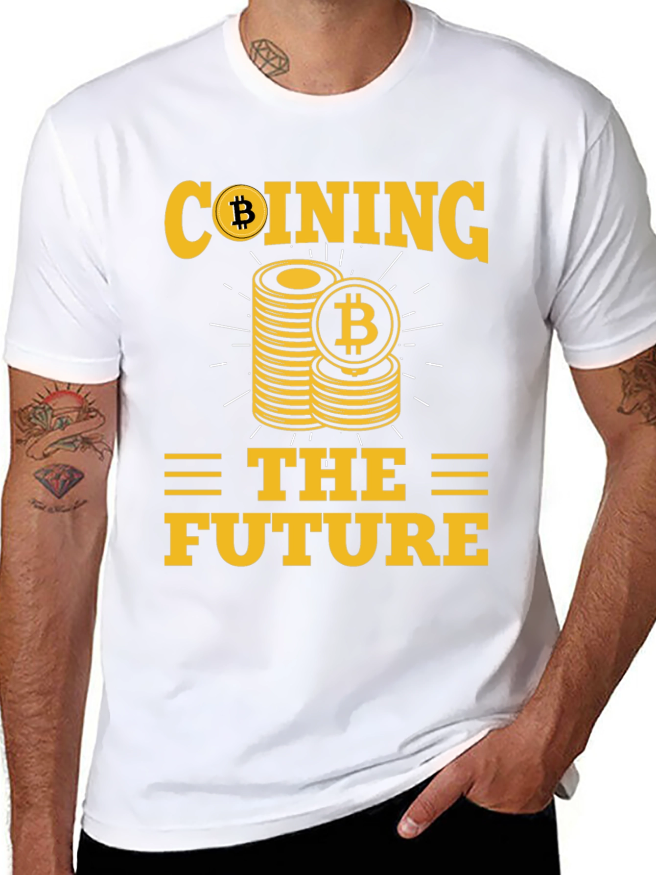 Bitcoin Future T-Shirt Crypto Coin Tee