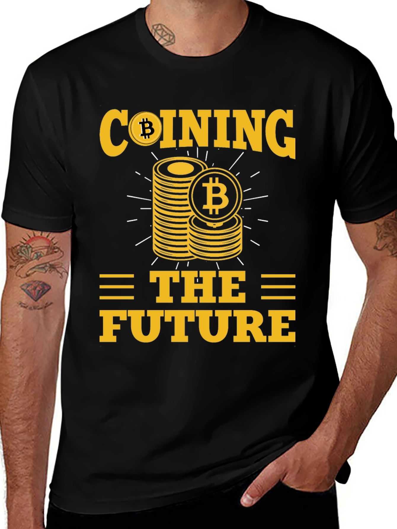 Bitcoin Future T-Shirt Crypto Coin Tee