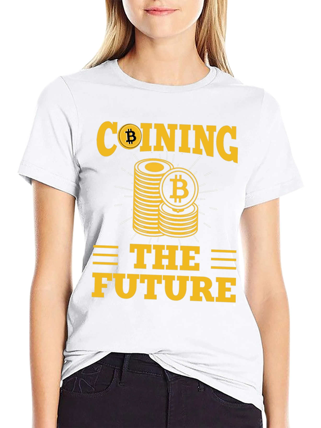 Bitcoin Future T-Shirt Crypto Coin Tee