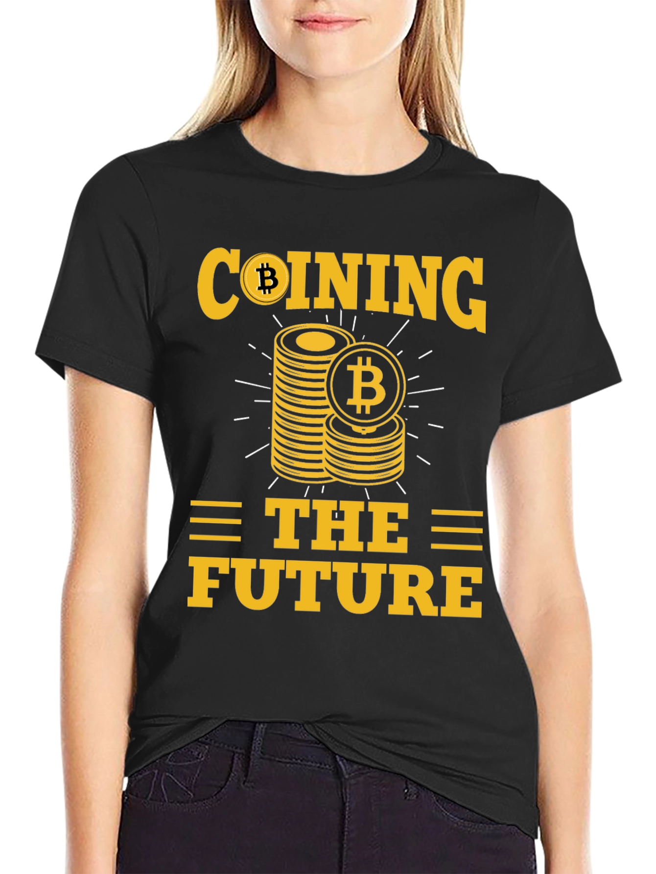 Bitcoin Future T-Shirt Crypto Coin Tee