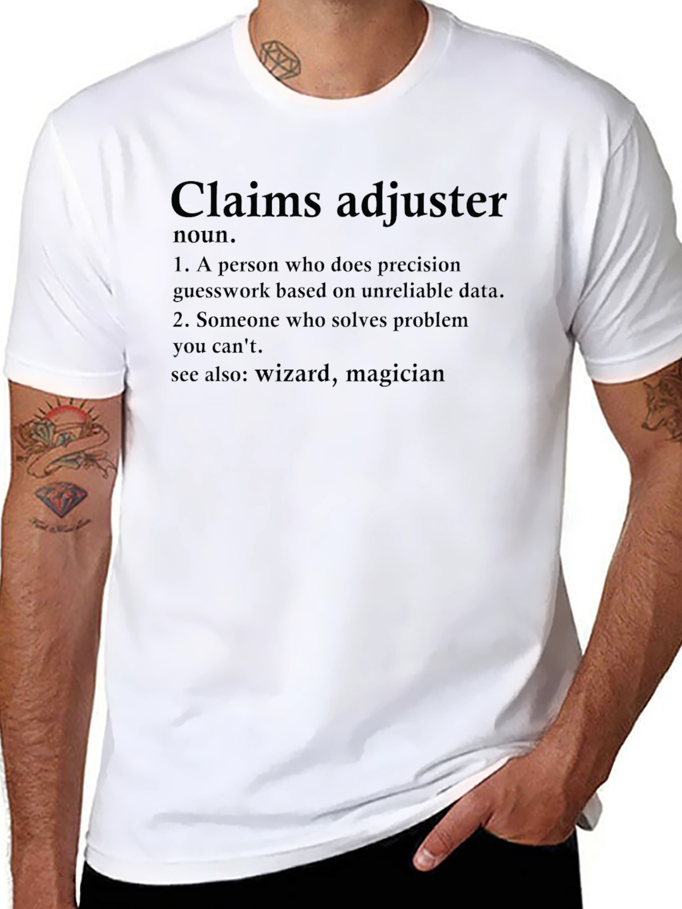 Claims Adjuster Definition T-Shirt