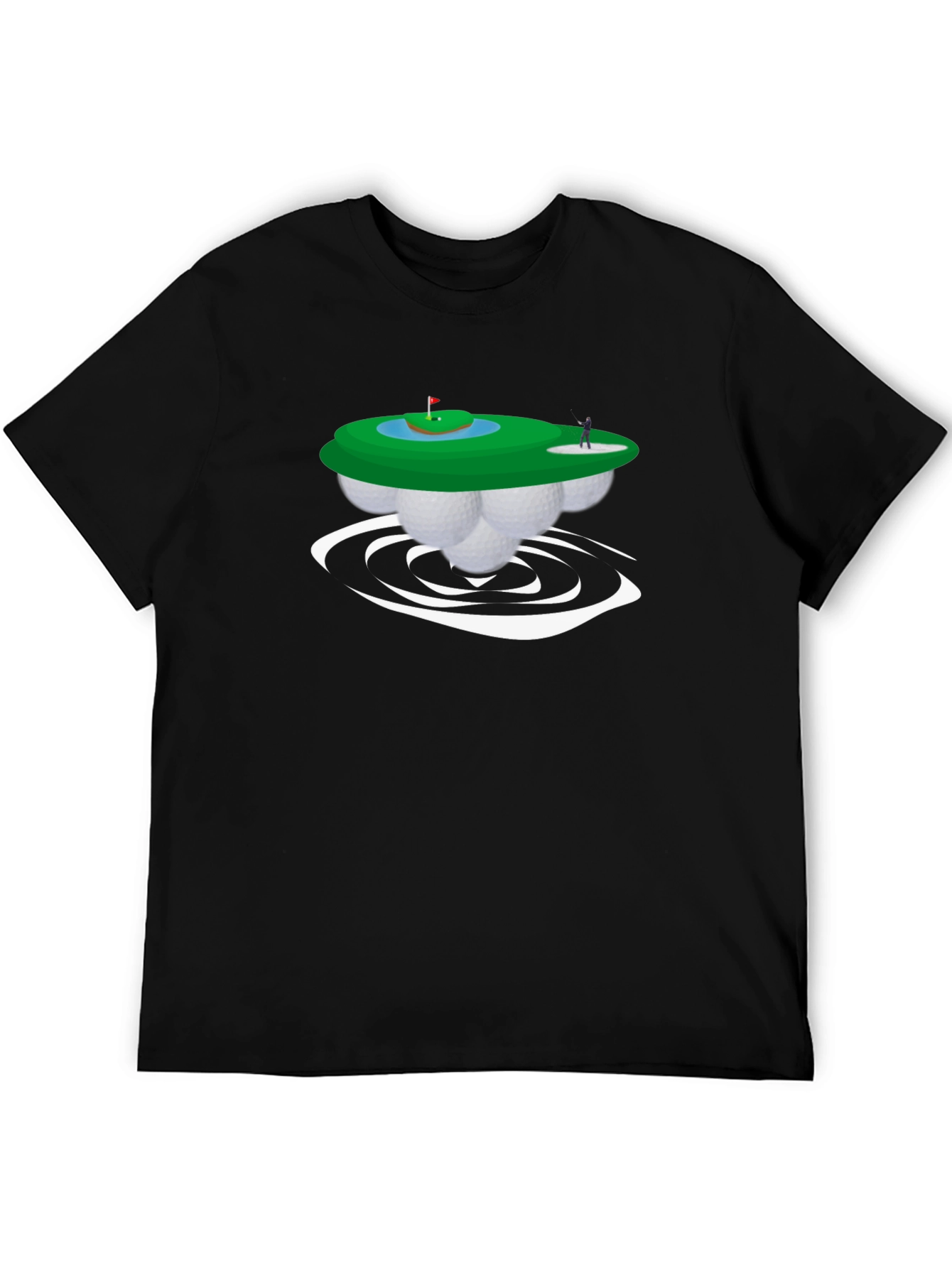 Golf Island Tee - Whimsical Golfers Shirt