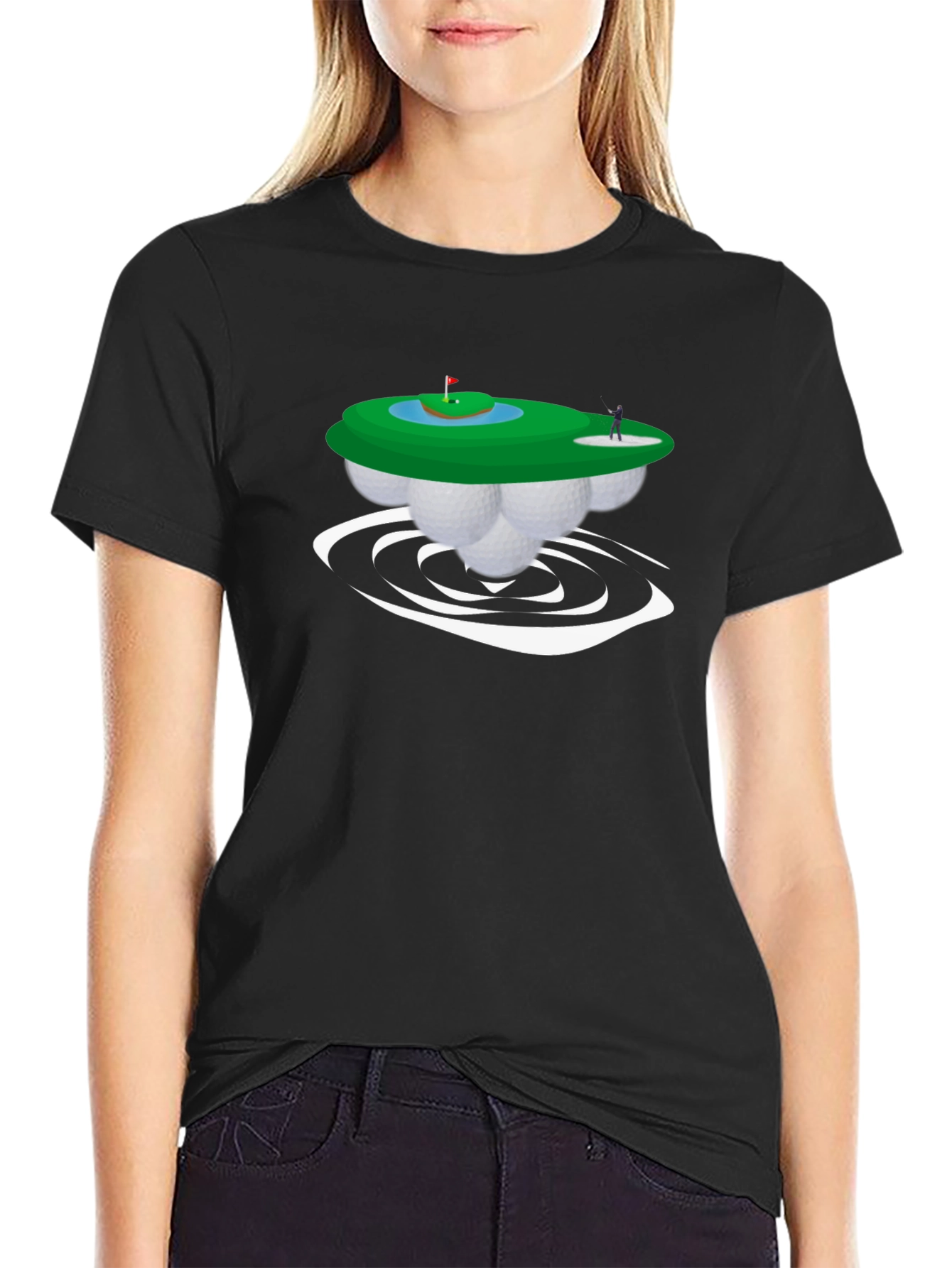 Golf Island Tee - Whimsical Golfers Shirt