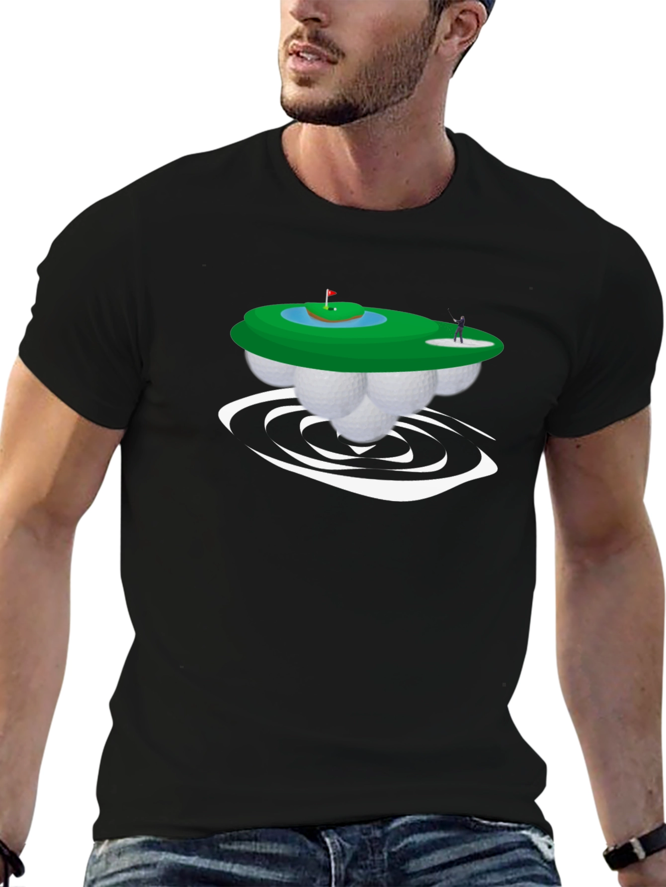 Golf Island Tee - Whimsical Golfers Shirt