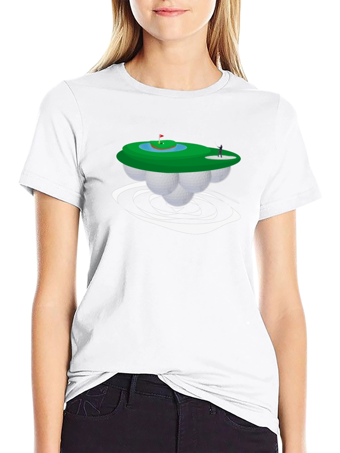 Golf Island Tee - Whimsical Golfers Shirt
