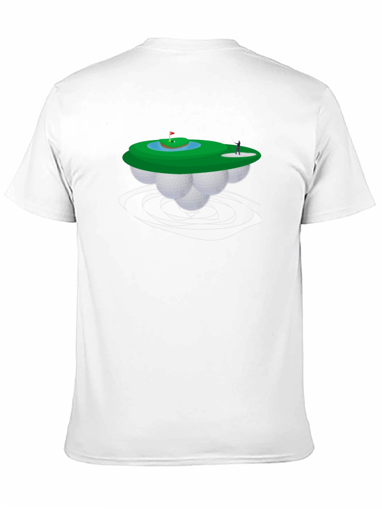 Golf Island Tee - Whimsical Golfers Shirt